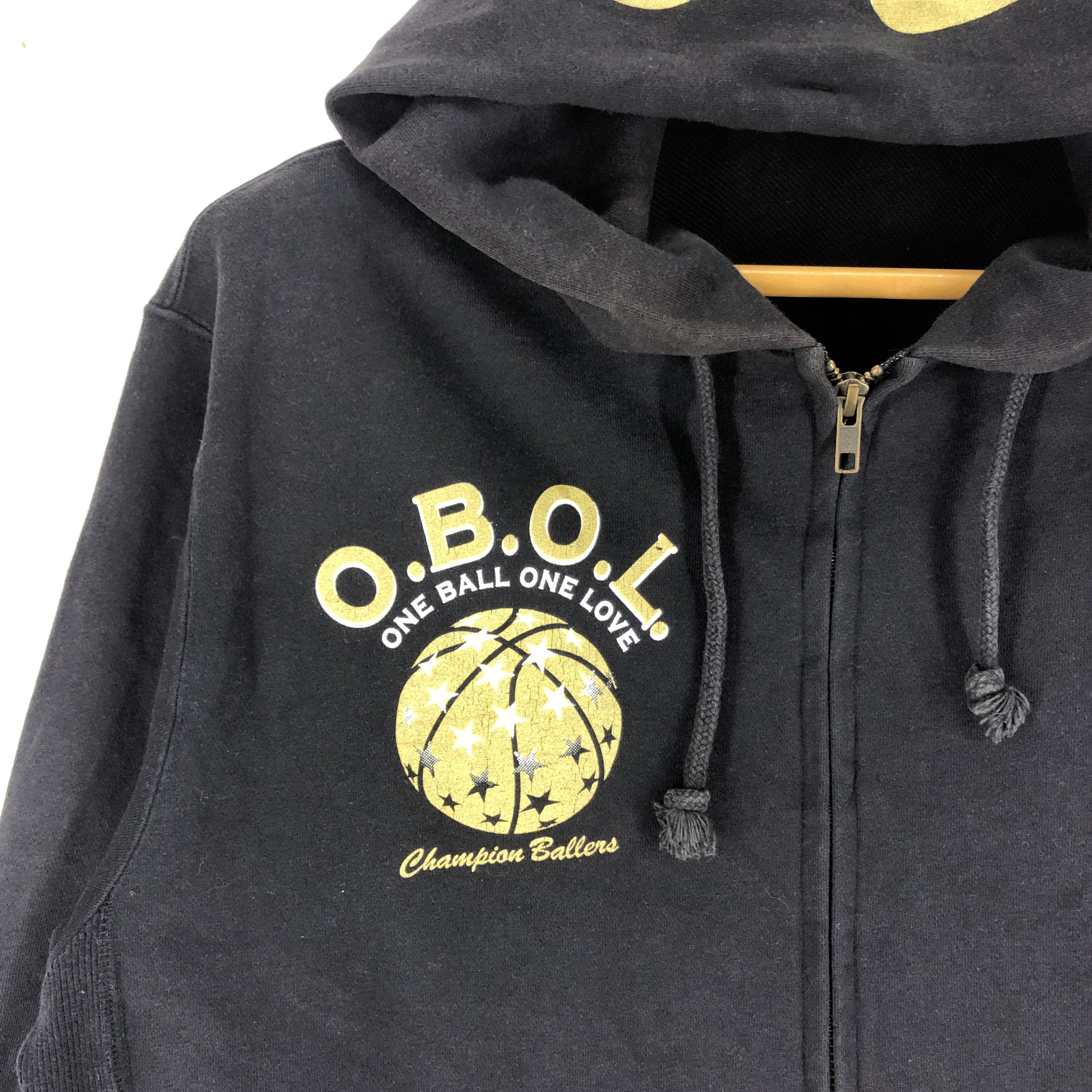 Champion CHAMPION x OBOL Zipper Hoodie #2085-71 Size US L / EU 52-54 / 3 - 4 Thumbnail