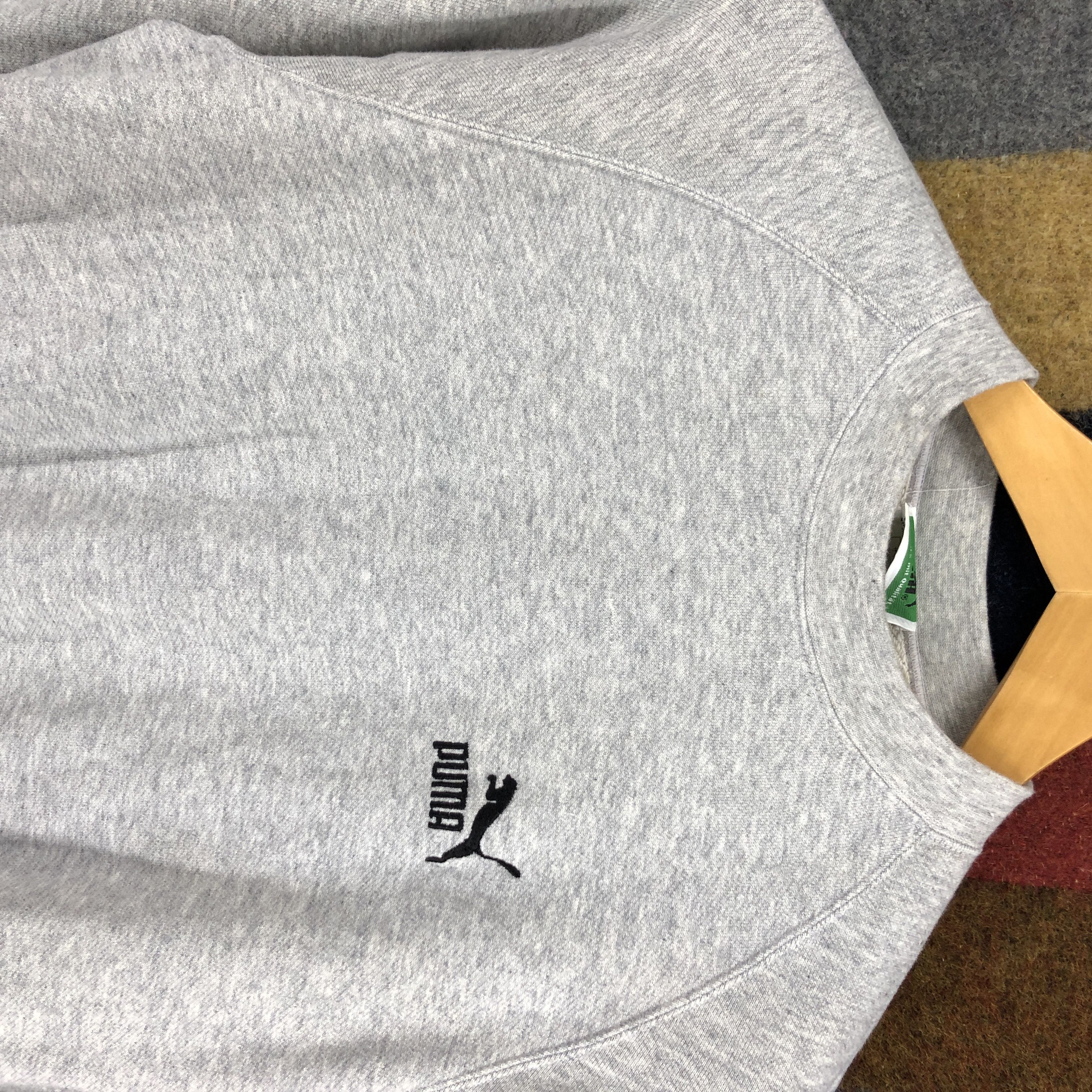 Puma 90s Vintage PUMA Made by HIT UNION Sweatshirt #0341/O Size US XS / EU 42 / 0 - 2 Thumbnail