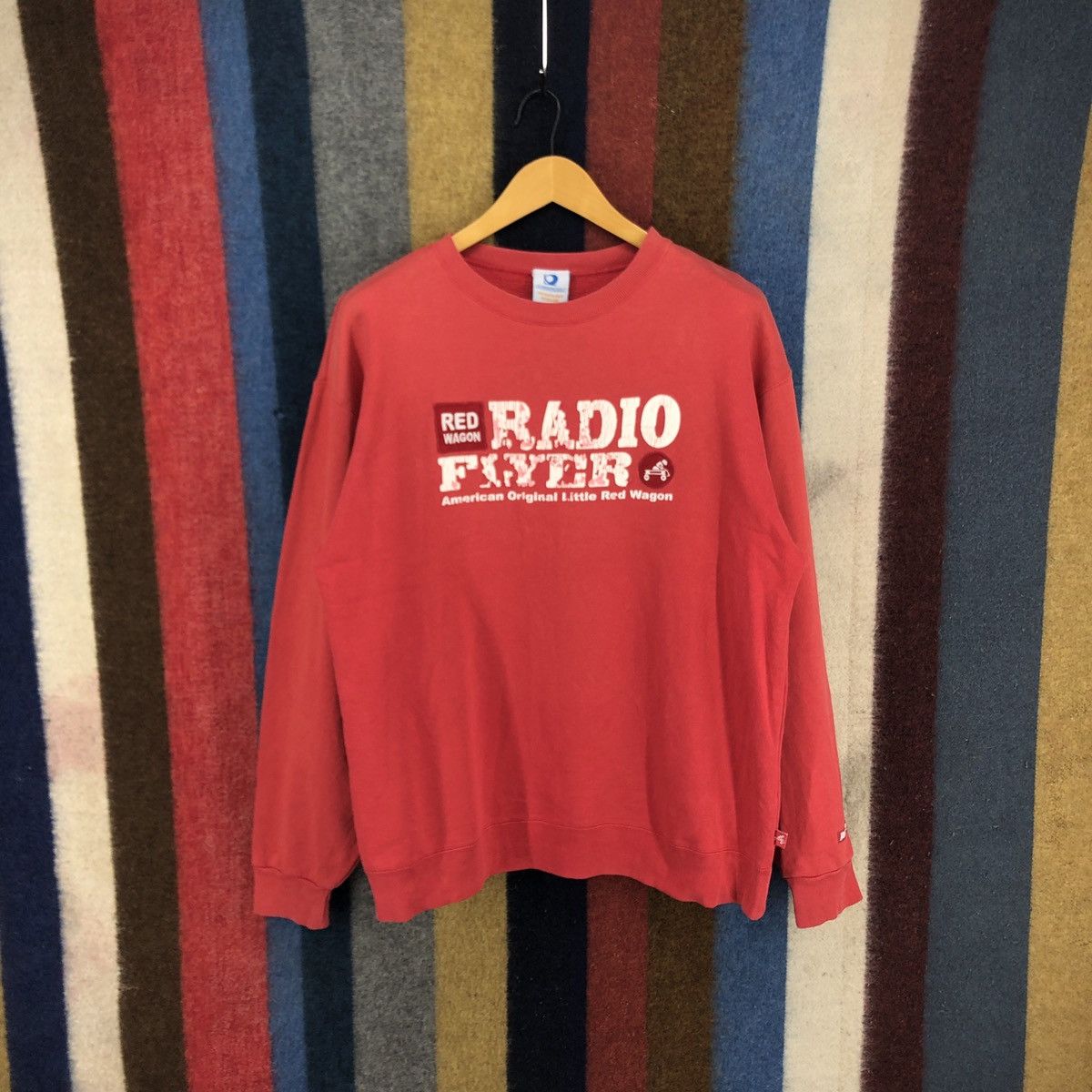 Japanese Brand RADIO FLYER RED WAGON Crew Neck Sweatshirt #2821-103 Size US L / EU 52-54 / 3 - 4 Thumbnail