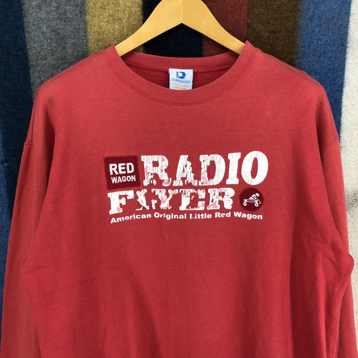 Japanese Brand RADIO FLYER RED WAGON Crew Neck Sweatshirt #2821-103 Size US L / EU 52-54 / 3 - 5 Thumbnail