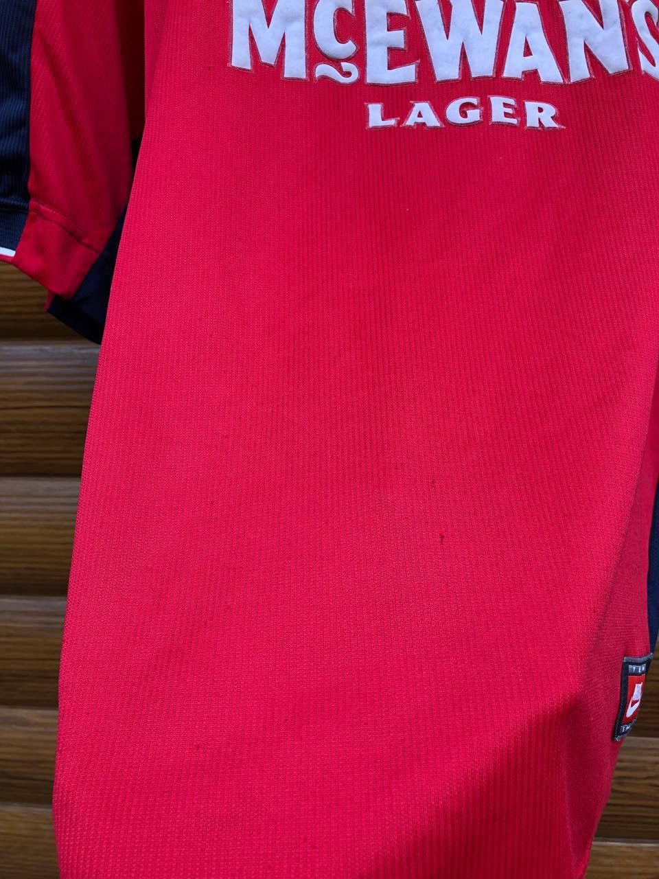 Nike × Vintage Vintage Nike GLASGOW RANGERS Away Shirt Jersey Scotland Size US L / EU 52-54 / 3 - 6 Thumbnail