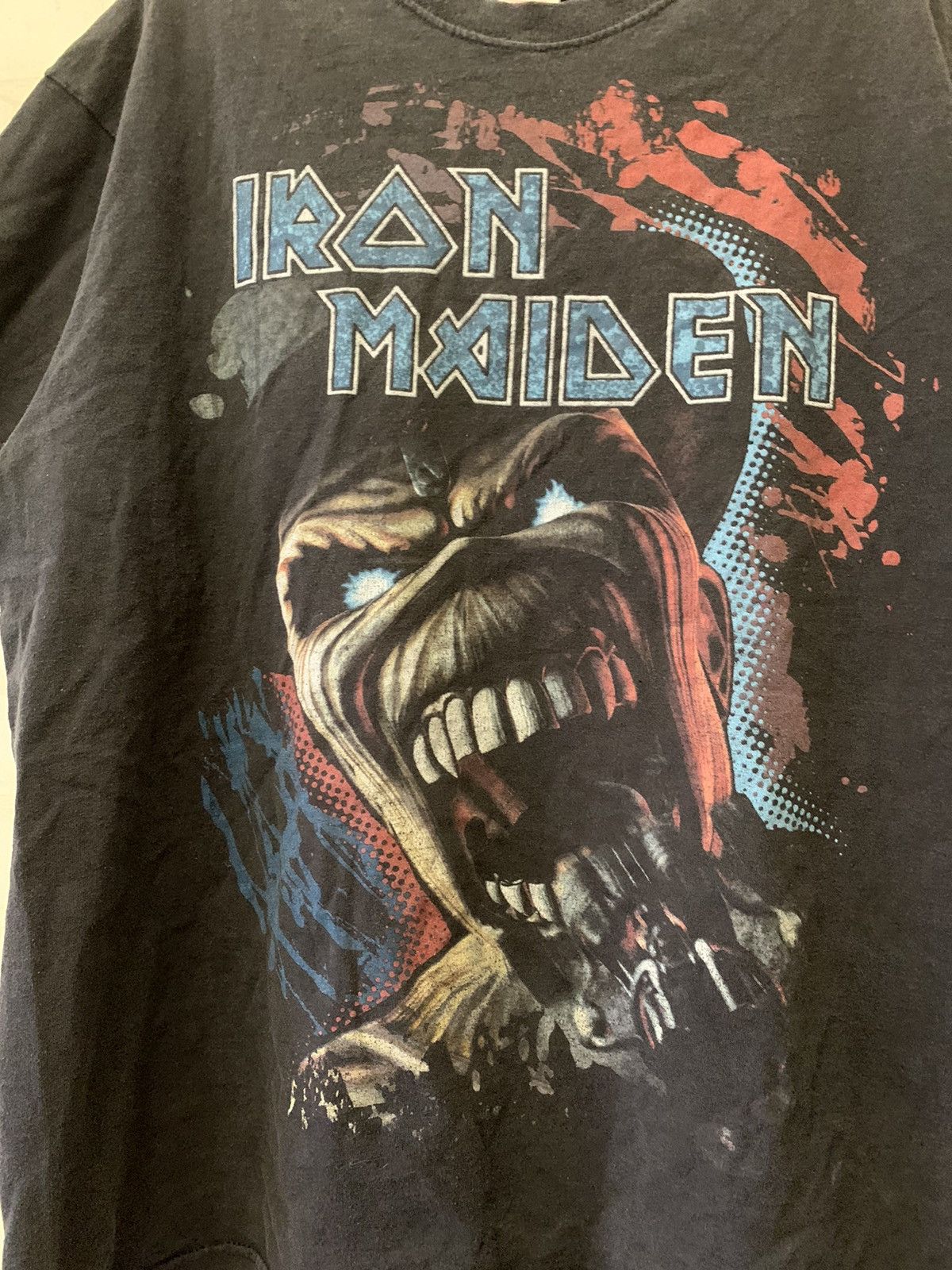 Iron Maiden Iron maiden vintage band tee big logo Size US XL / EU 56 / 4 - 4 Thumbnail