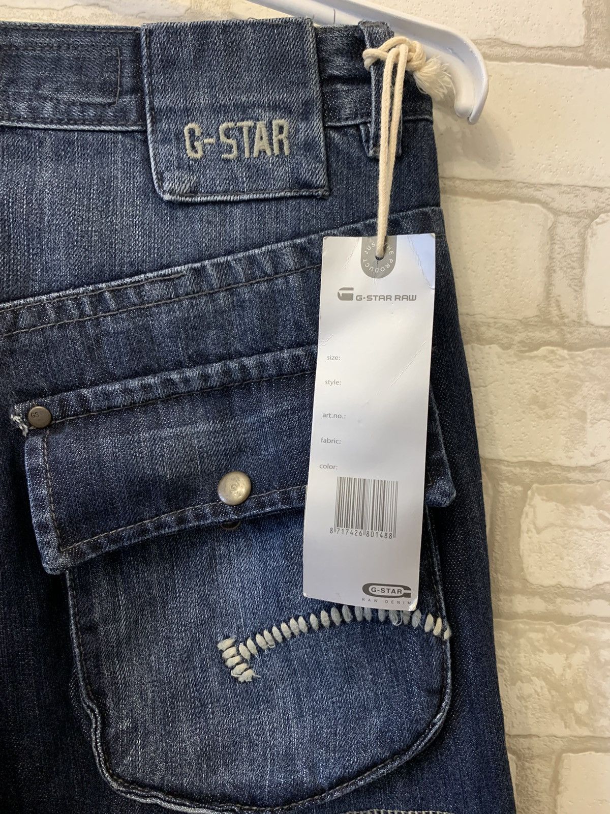 G-Star G star raw vintage denim bondage cargo pants Size US 31 - 11 Thumbnail