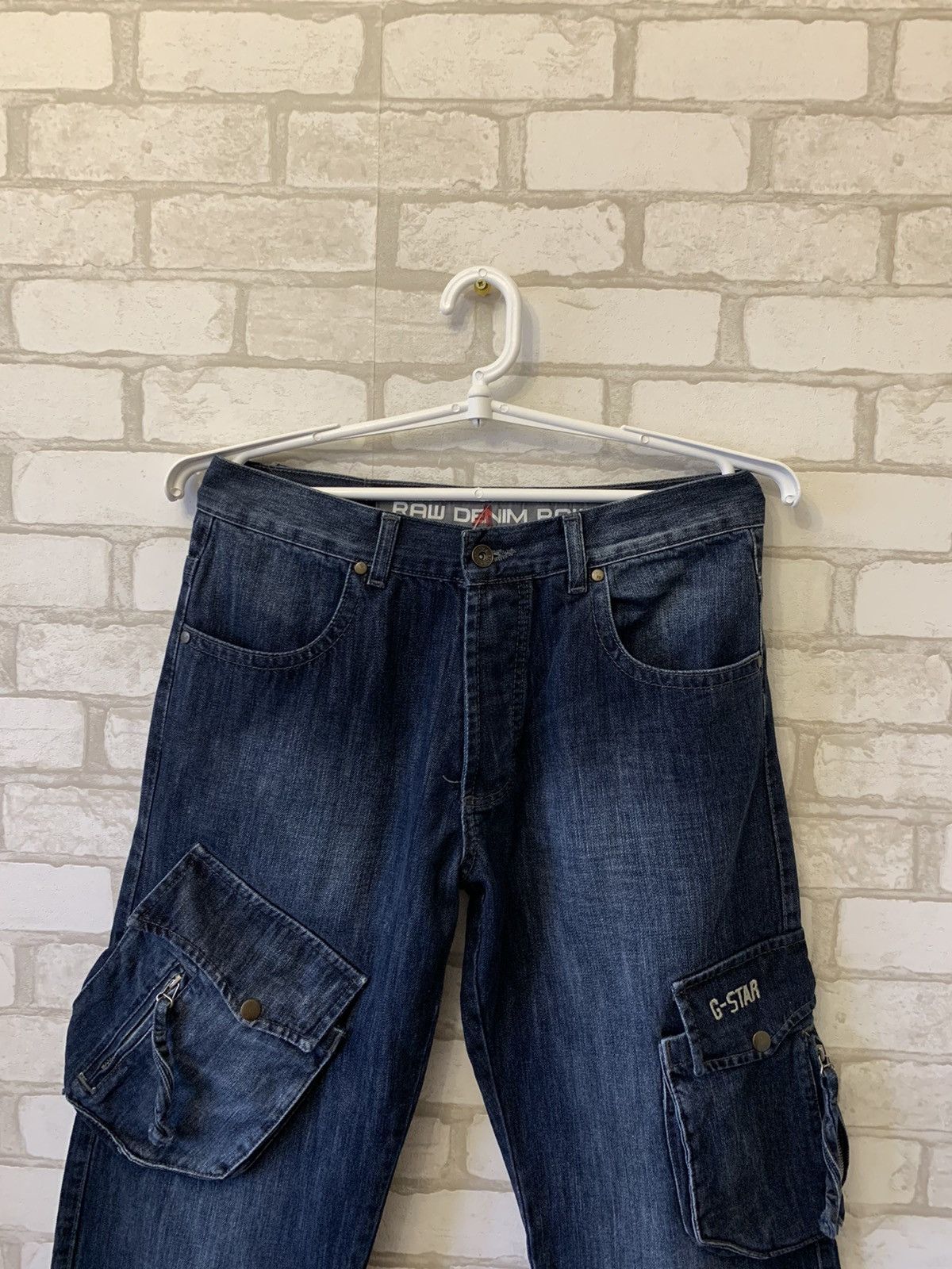 G-Star G star raw vintage denim bondage cargo pants Size US 31 - 8 Thumbnail