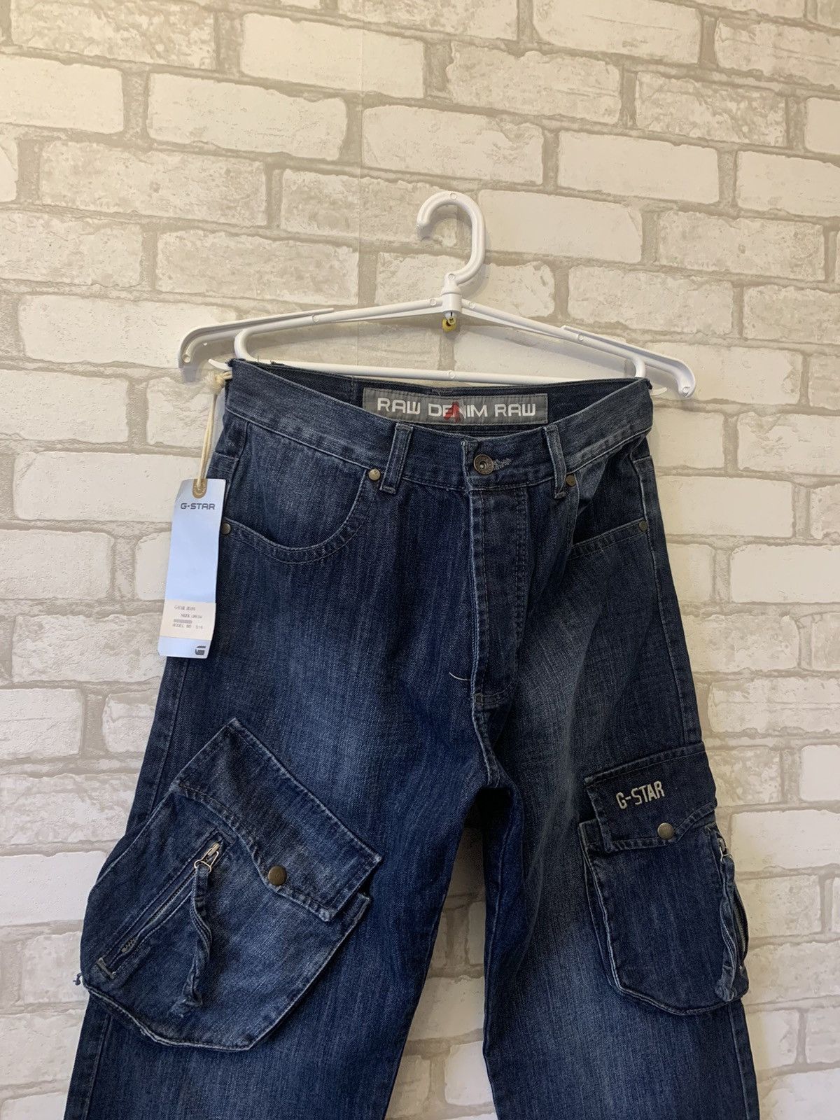 G-Star G star raw vintage denim bondage cargo pants Size US 31 - 6 Thumbnail