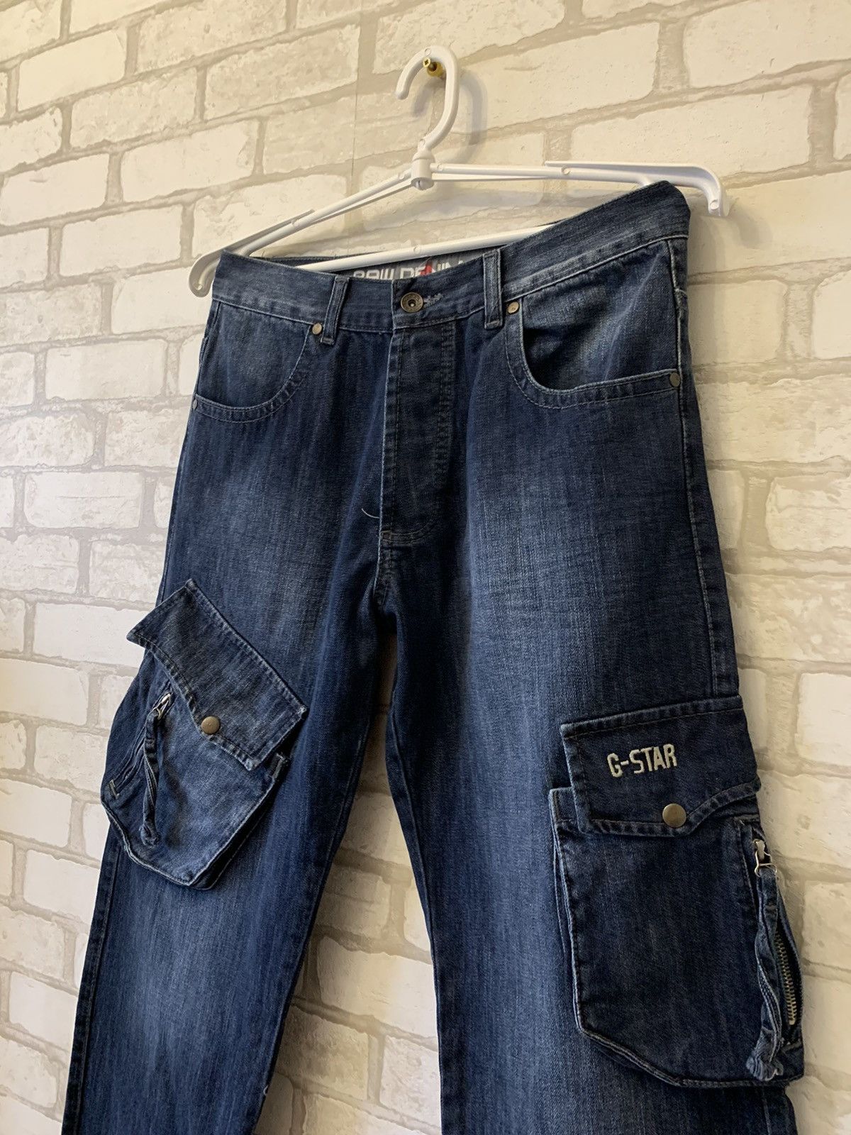 G-Star G star raw vintage denim bondage cargo pants Size US 31 - 7 Thumbnail