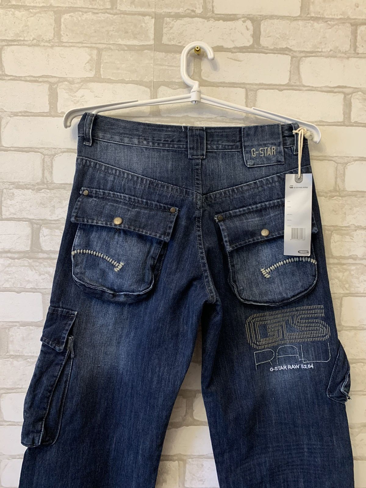 G-Star G star raw vintage denim bondage cargo pants Size US 31 - 10 Thumbnail