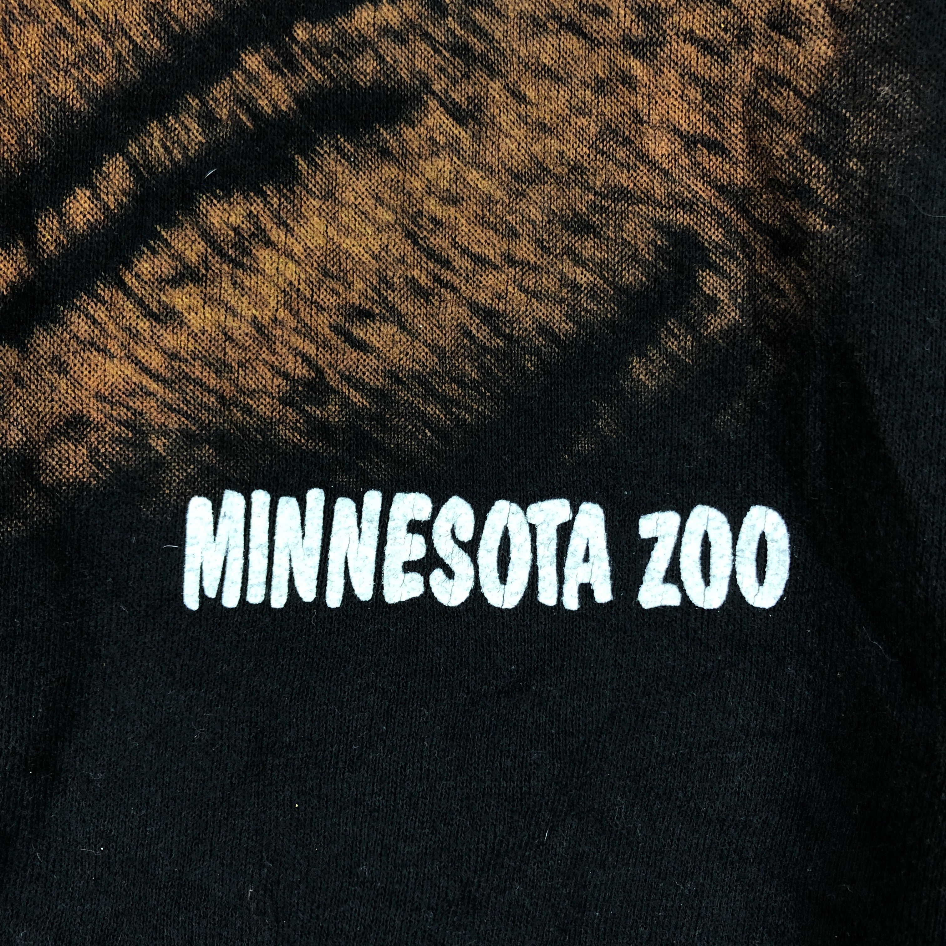 Lee 90s Tiger Of MINNESOTA ZOO Crew Neck Sweatshirt #2584-92 Size US M / EU 48-50 / 2 - 3 Thumbnail