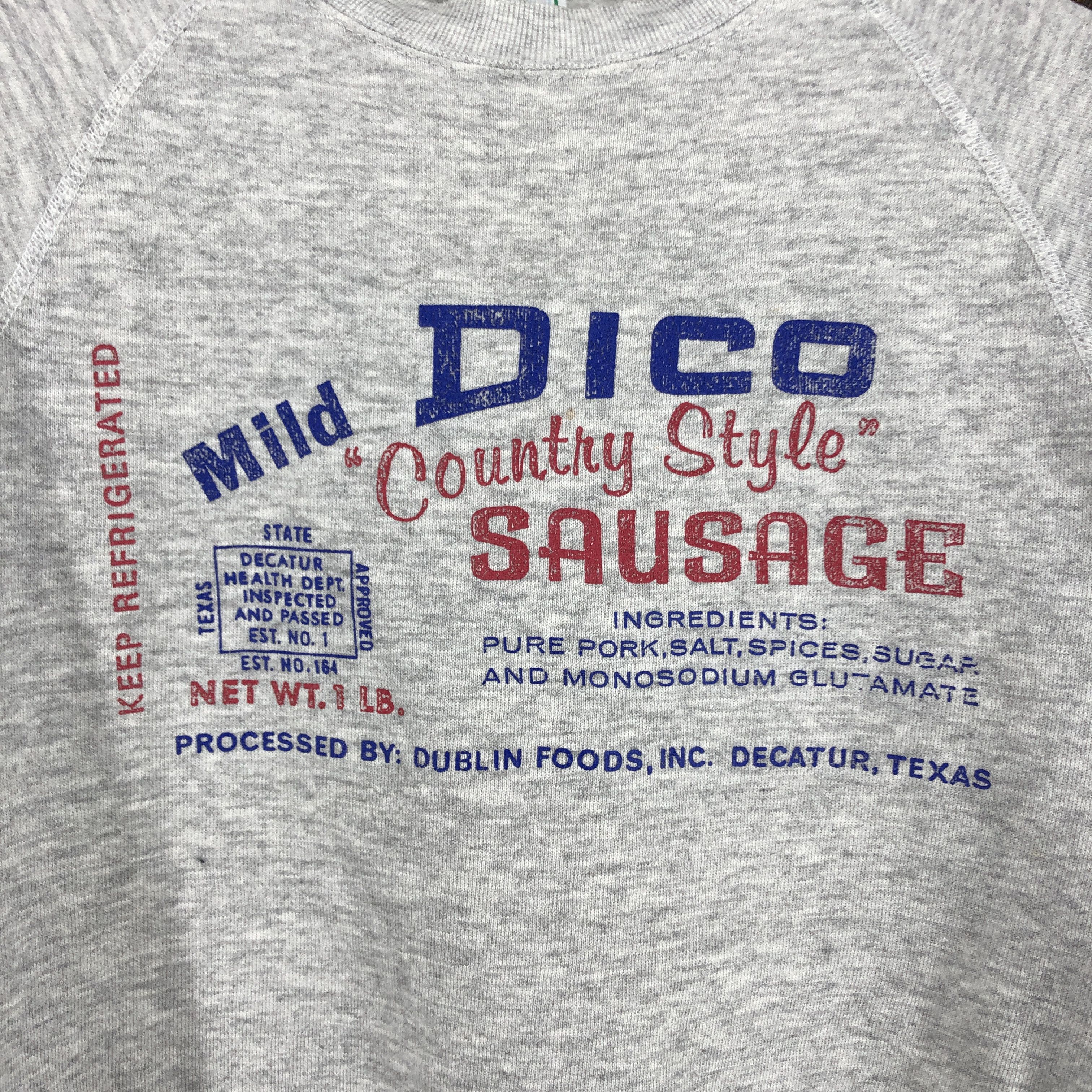 Vintage 90s Sausage Recipes by DISCUSS ATHLETIC Sweatshirt #0419/R Size US M / EU 48-50 / 2 - 3 Thumbnail