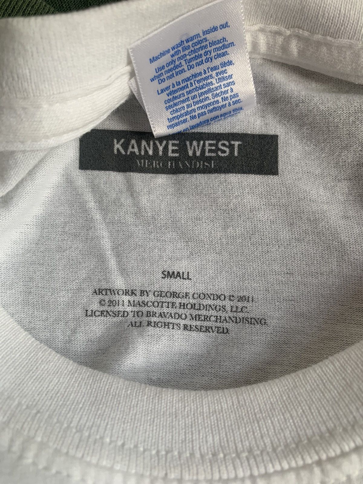 Band Tees Kanye West 2011 George Condo artwork merchandise tee shirt Size US S / EU 44-46 / 1 - 4 Thumbnail