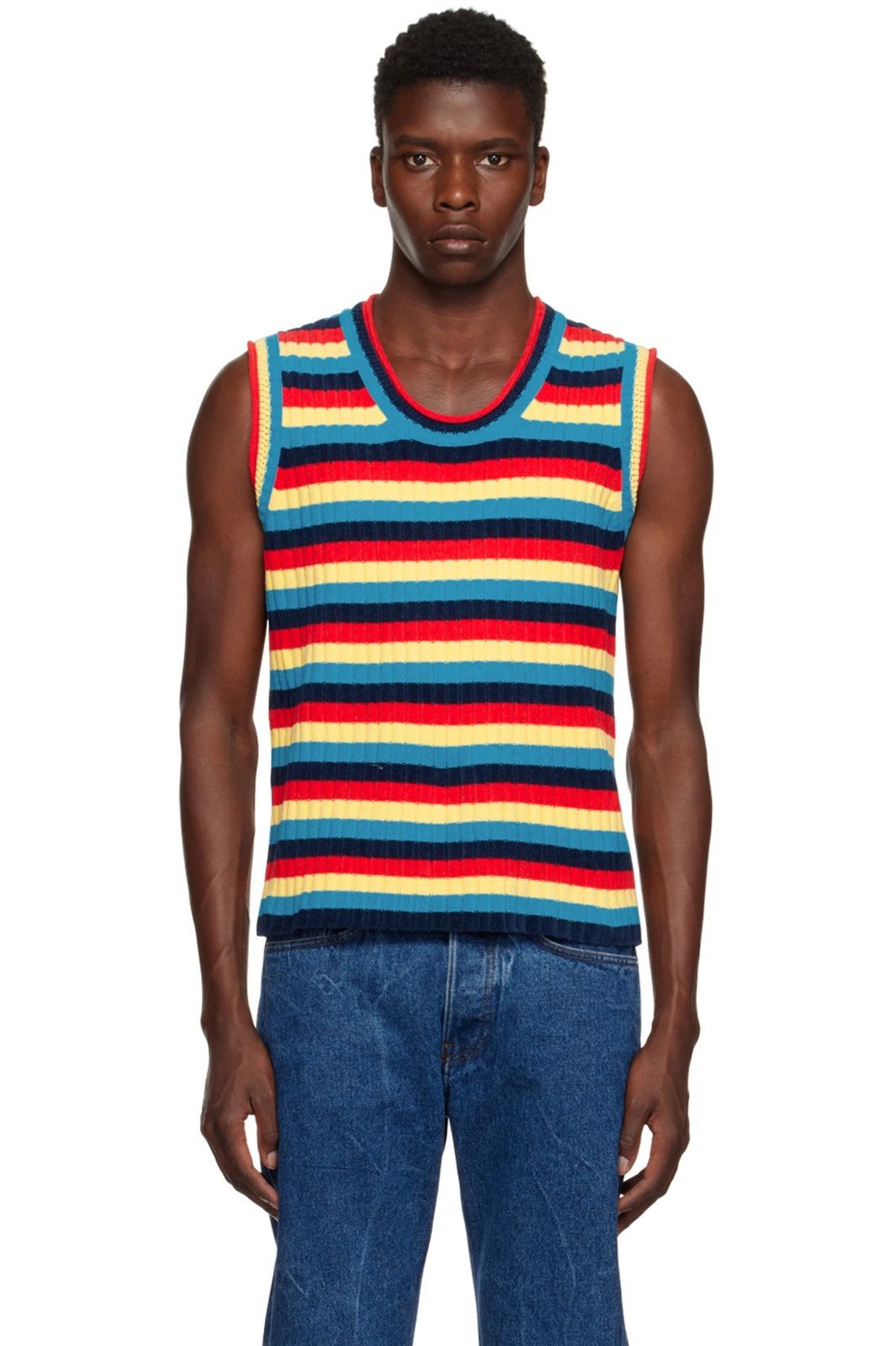 WALES BONNER Multicolor Choir Tank Top xxl/5
