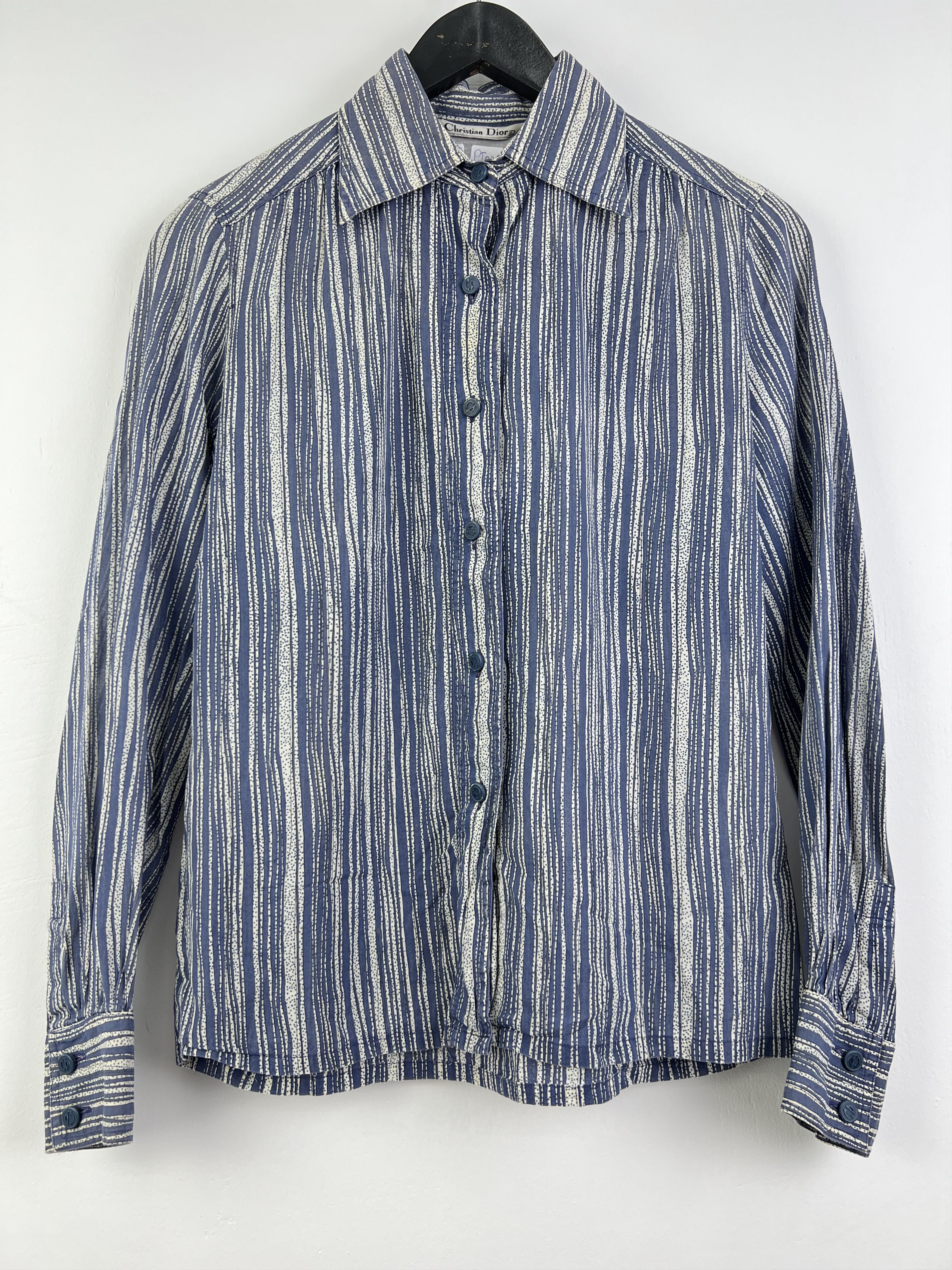 Dior Vintage Christian Dior shirt GTMPT029 Size M / US 6-8 / IT 42-44 - 1 Thumbnail
