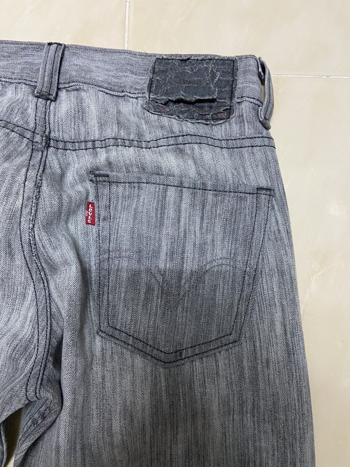 Levi's Vintage 511 Levis Jeans W30 black grey Size US 30 / EU 46 - 6 Thumbnail