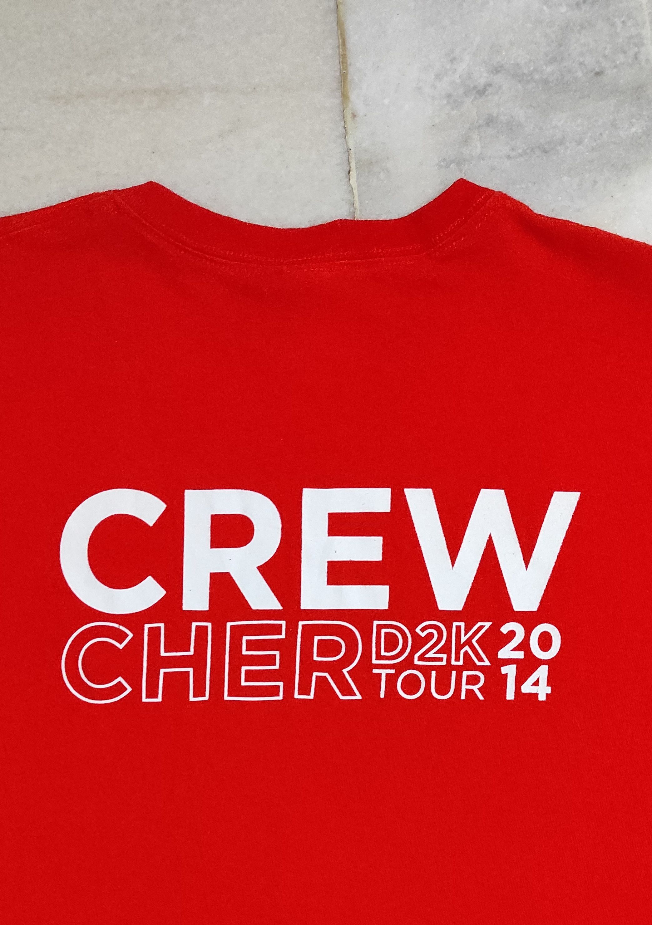 Band Tees Archive CHER CREW D2K TOUR 2014 Concert Band Tee Size US XL / EU 56 / 4 - 6 Thumbnail