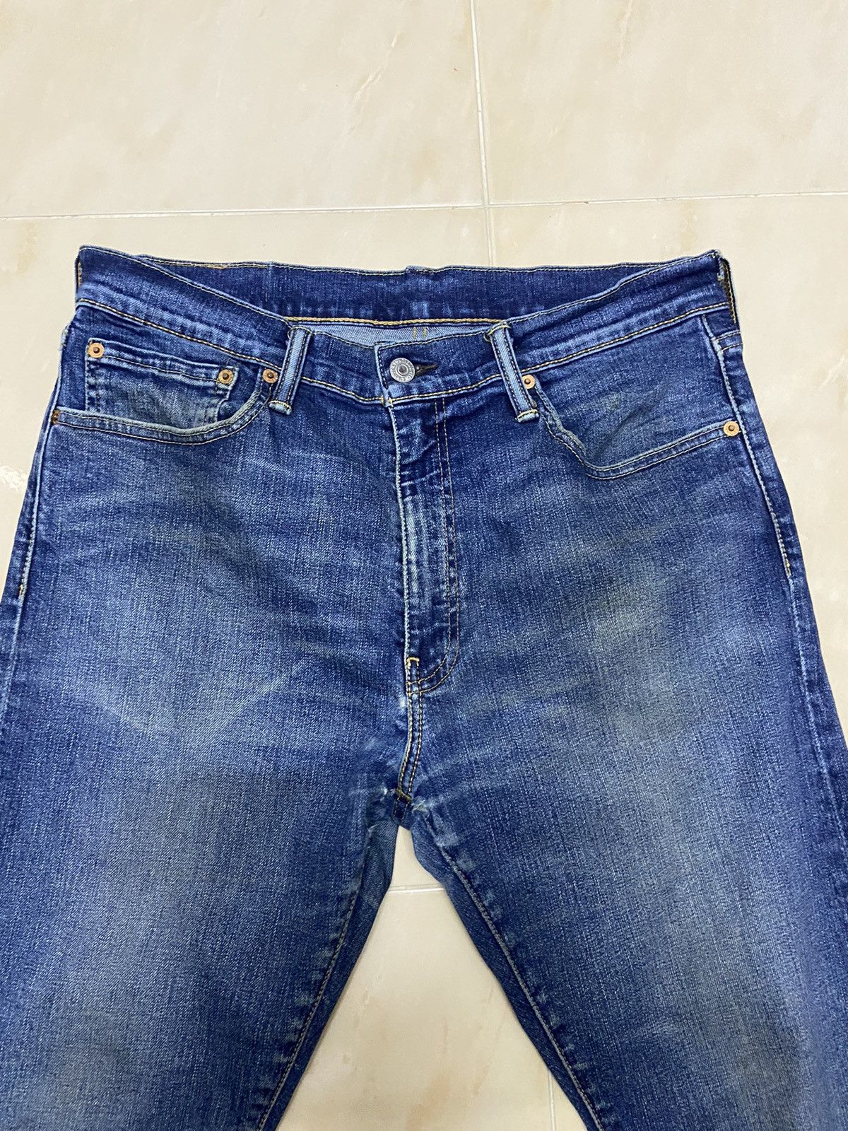 Levi's Vintage 512 Jeans Levis W34 dark blue Size US 34 / EU 50 - 3 Thumbnail