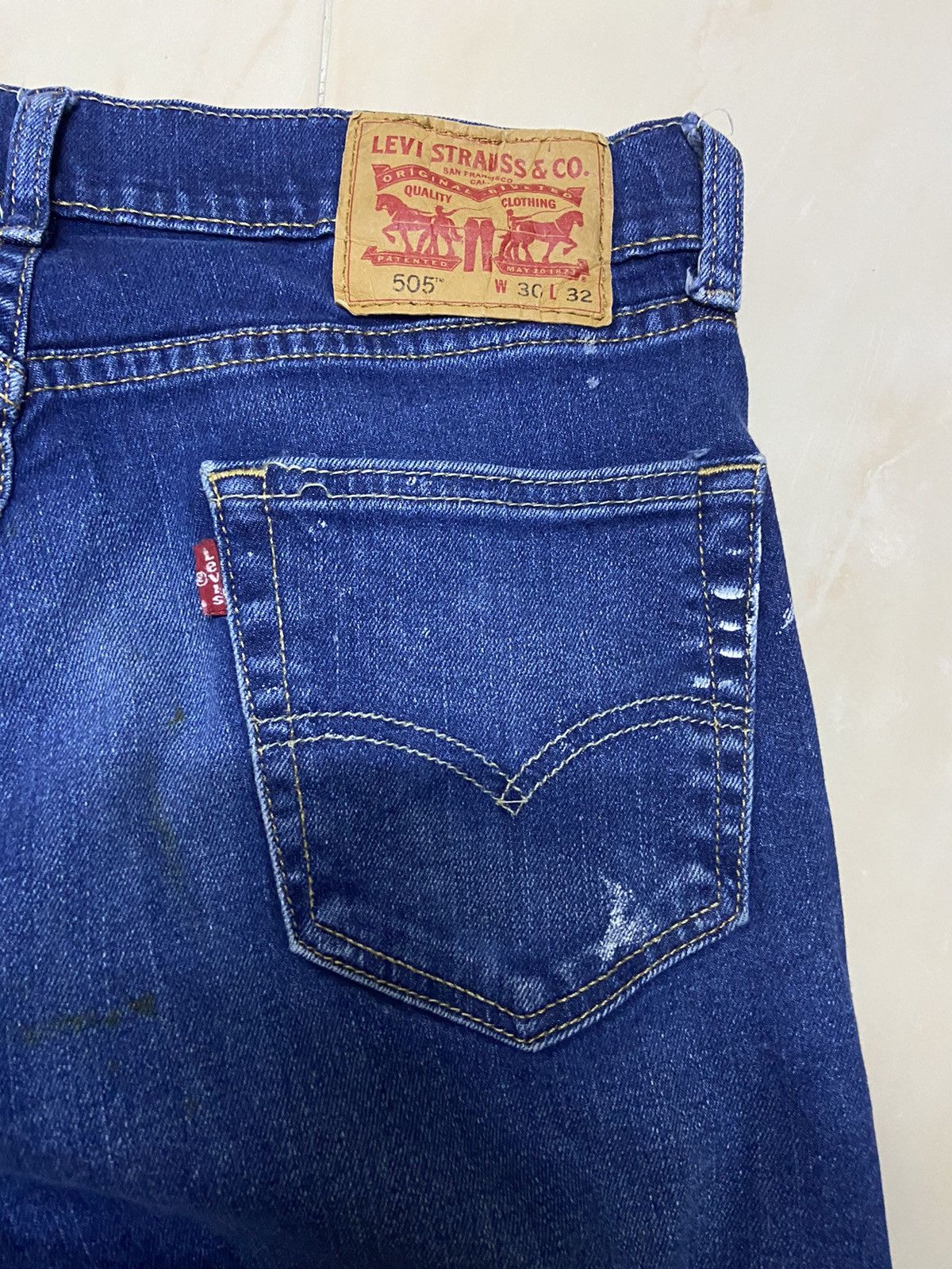 Levi's Vintage 505 Levis Jeans W30 Size US 30 / EU 46 - 6 Thumbnail