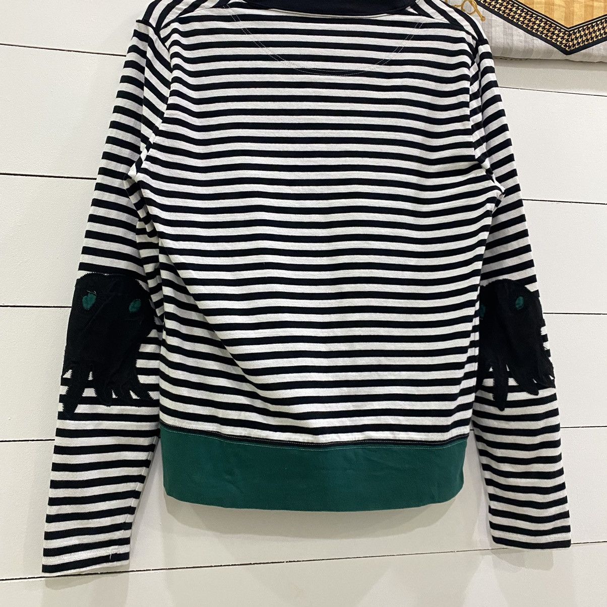 Issey Miyake × Japanese Brand × Tsumori Chisato Tsumori Chisato By Issey Miyake Striped Patchwork Cardigan Size US XS / EU 42 / 0 - 3 Thumbnail