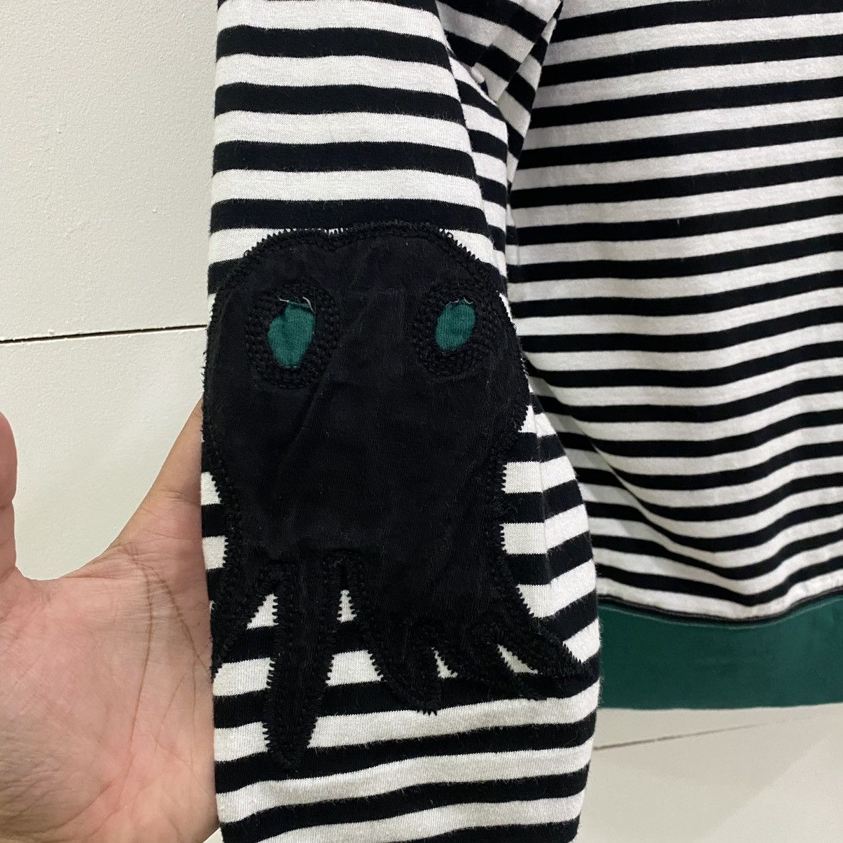 Issey Miyake × Japanese Brand × Tsumori Chisato Tsumori Chisato By Issey Miyake Striped Patchwork Cardigan Size US XS / EU 42 / 0 - 4 Thumbnail