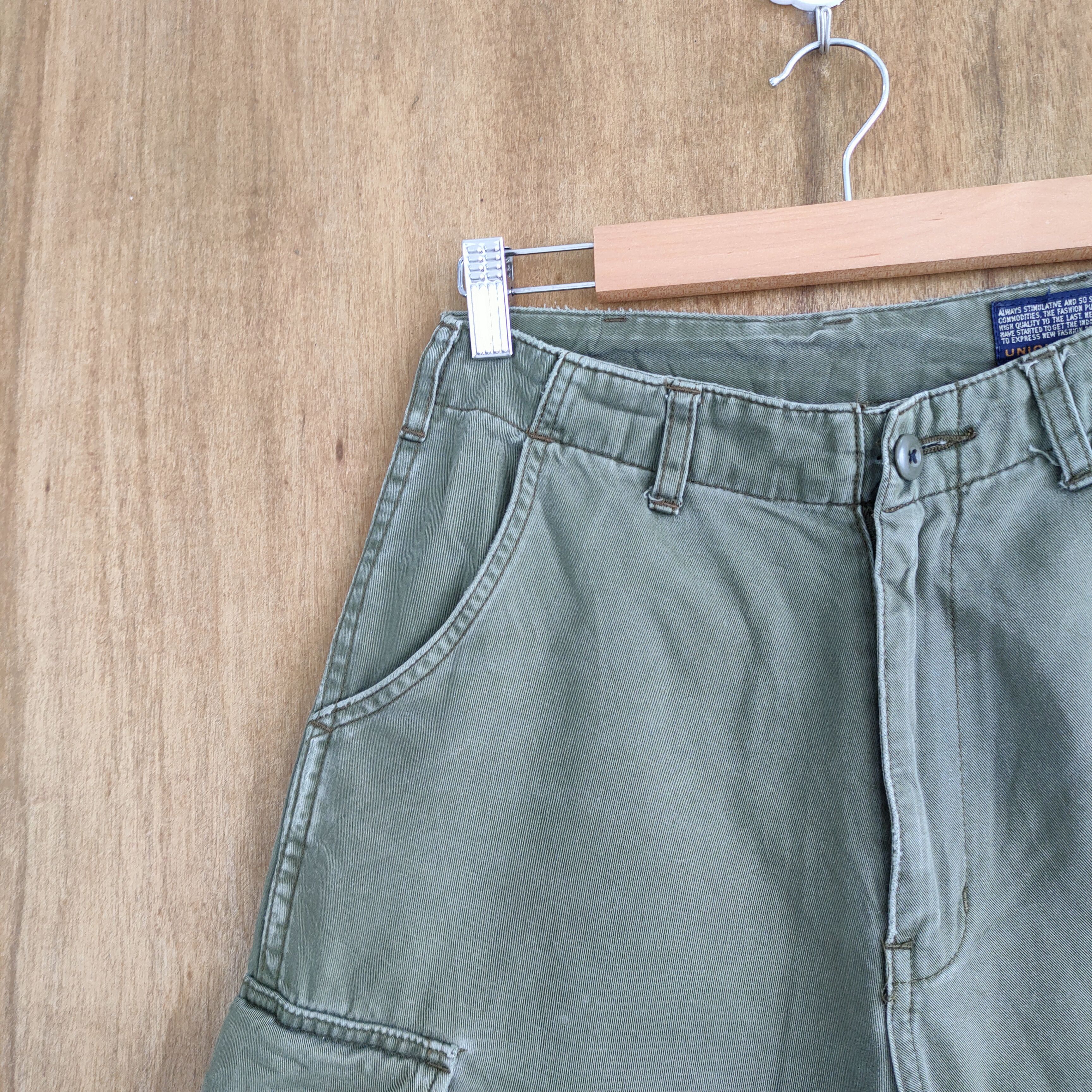 Japanese Brand JAPANESE BRAND BAGGY FADED CARGO PANTS Size US 26 / EU 42 - 4 Thumbnail