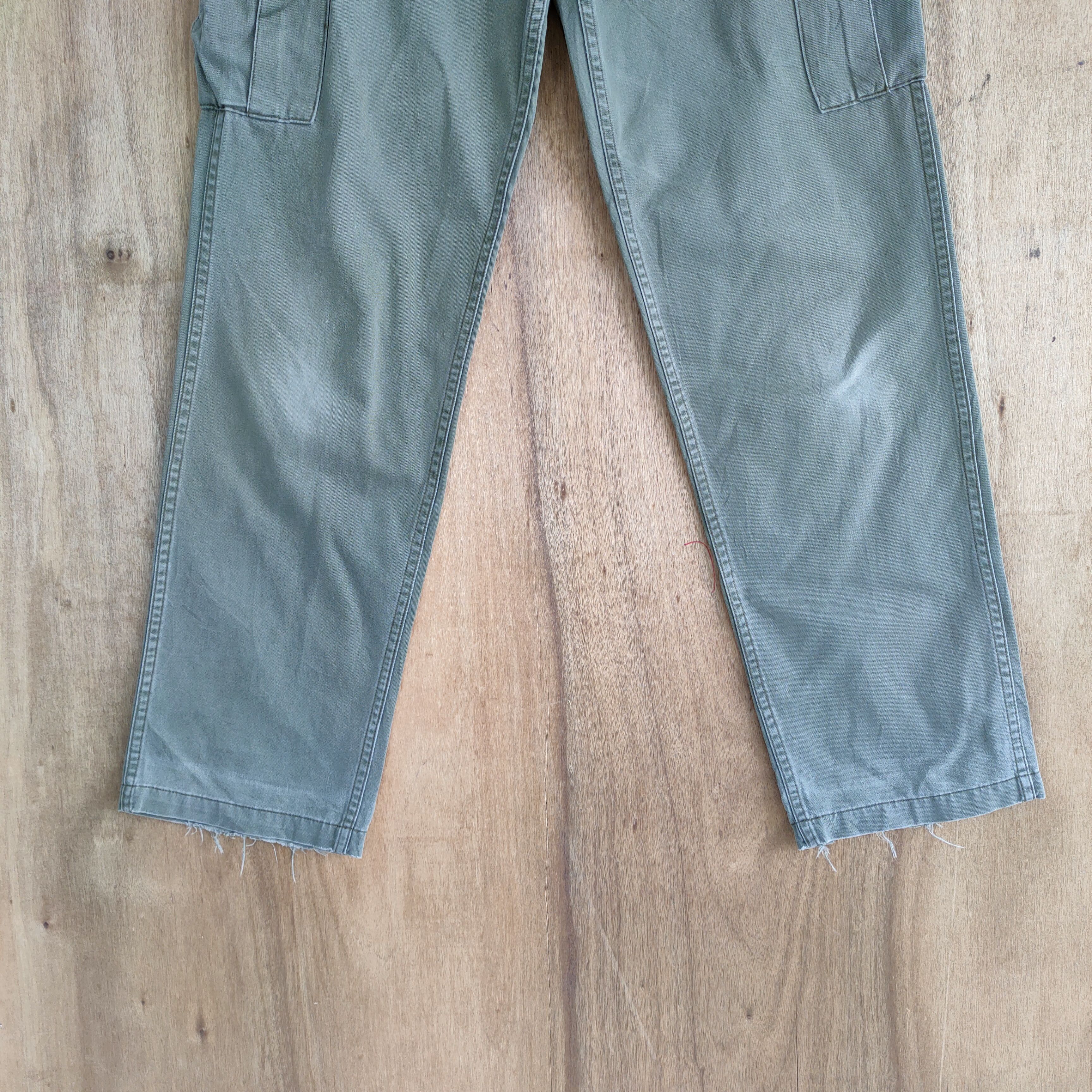 Japanese Brand JAPANESE BRAND BAGGY FADED CARGO PANTS Size US 26 / EU 42 - 3 Thumbnail