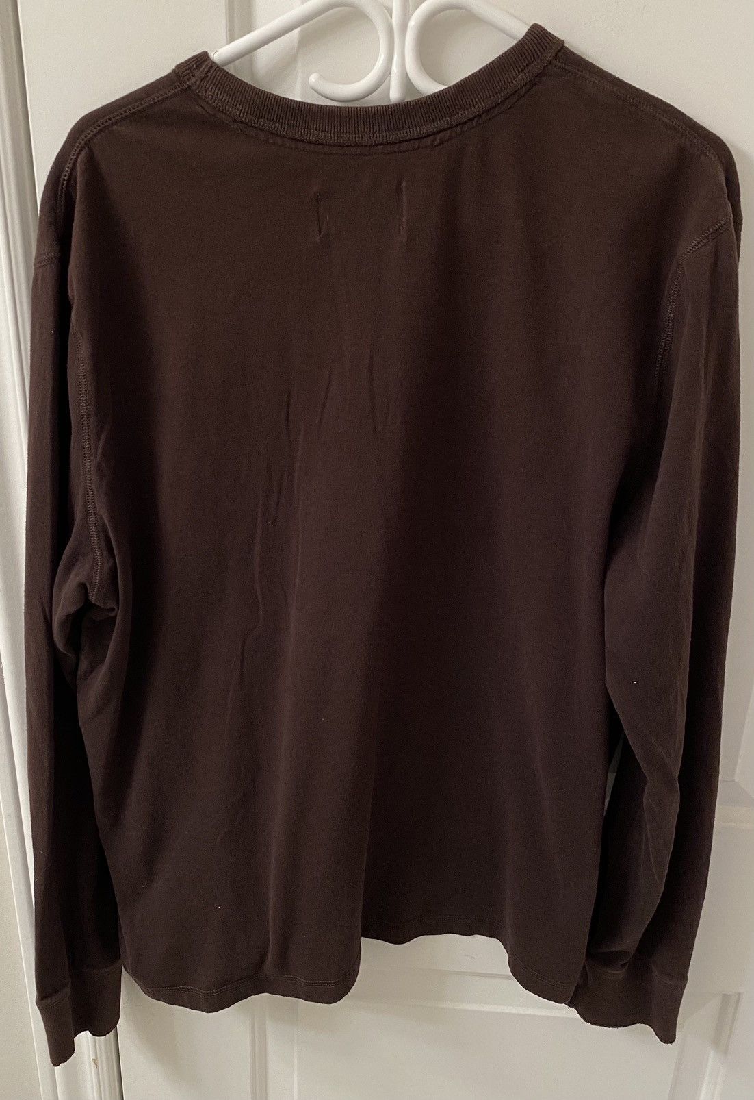 Other Vintage Varsity Campus Crew Mens Brown Long Sleeve Shirt Size US XL / EU 56 / 4 - 5 Thumbnail