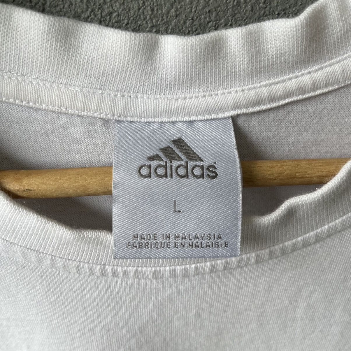 Adidas Vintage Adidas David Beckham 23 White T-shirt Size US L / EU 52-54 / 3 - 4 Thumbnail