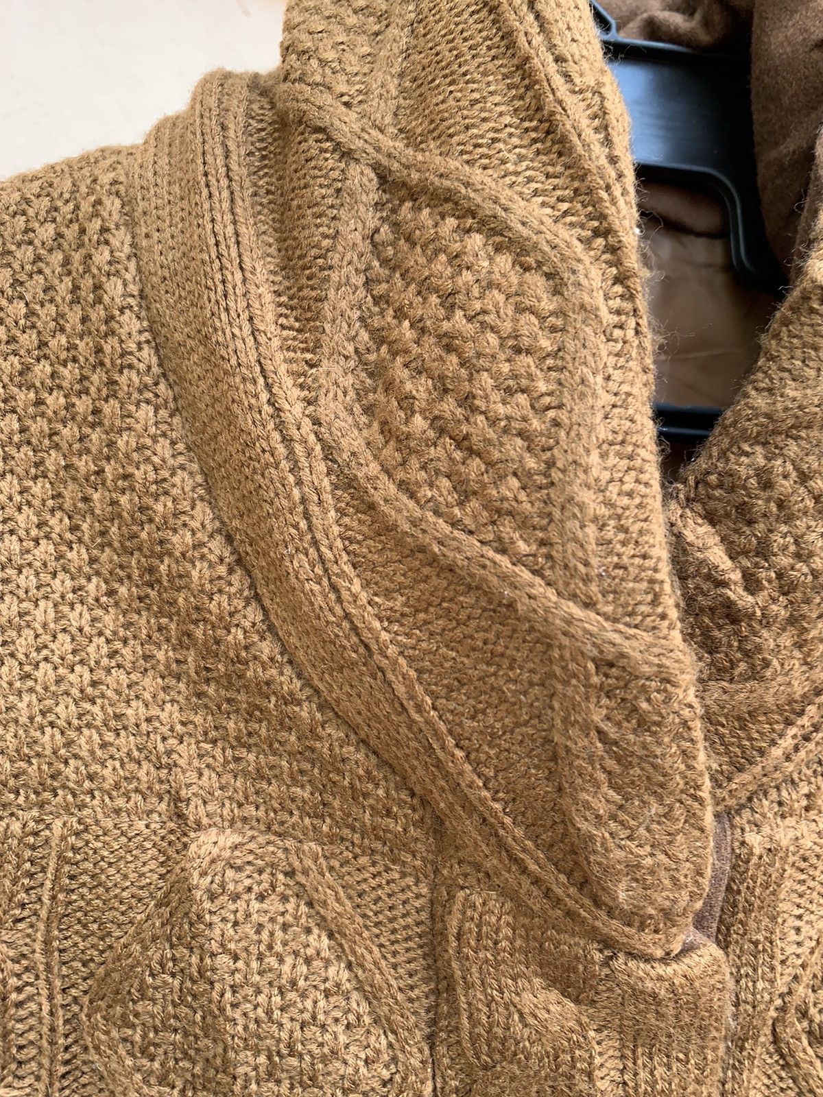 Japanese Brand × Other Knitwear vest cable knit plain design Size US L / EU 52-54 / 3 - 6 Thumbnail