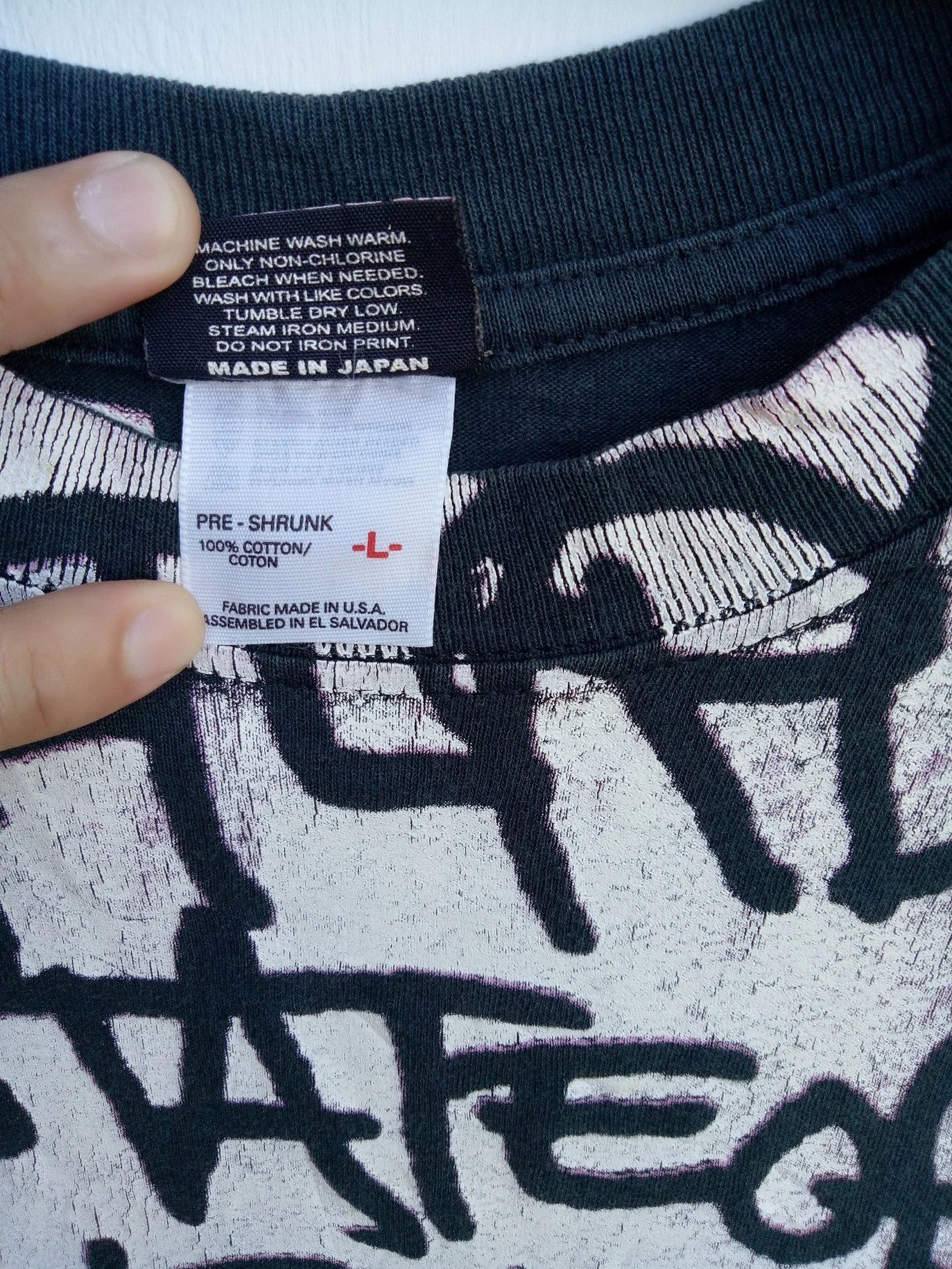 Japanese Brand 🔥🔥RARE Japanese brand fullprint design tee shirt Size US L / EU 52-54 / 3 - 5 Thumbnail
