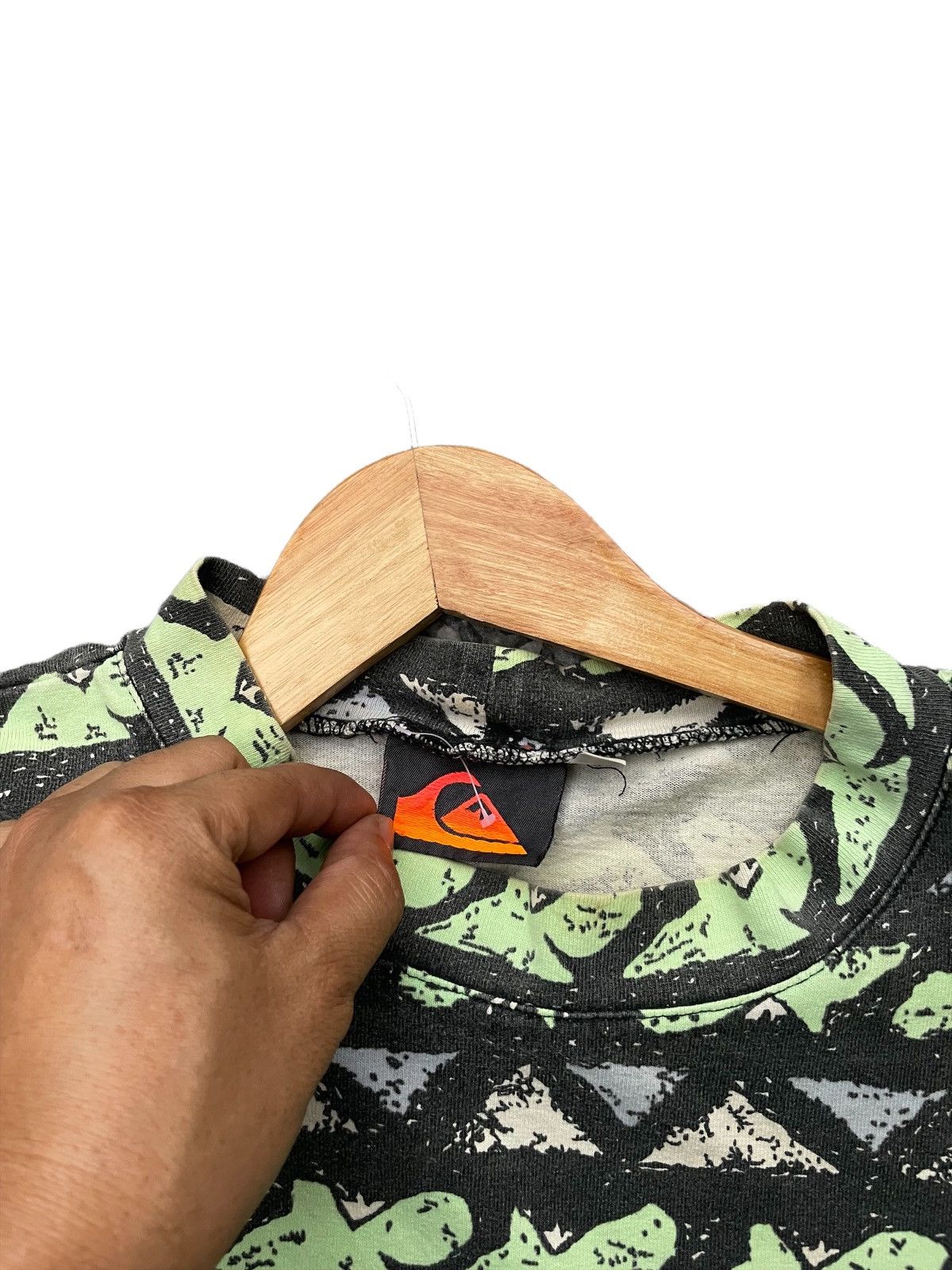 Quiksilver Vintage Quicksilver Full Print Tshirt Size US XL / EU 56 / 4 - 7 Thumbnail
