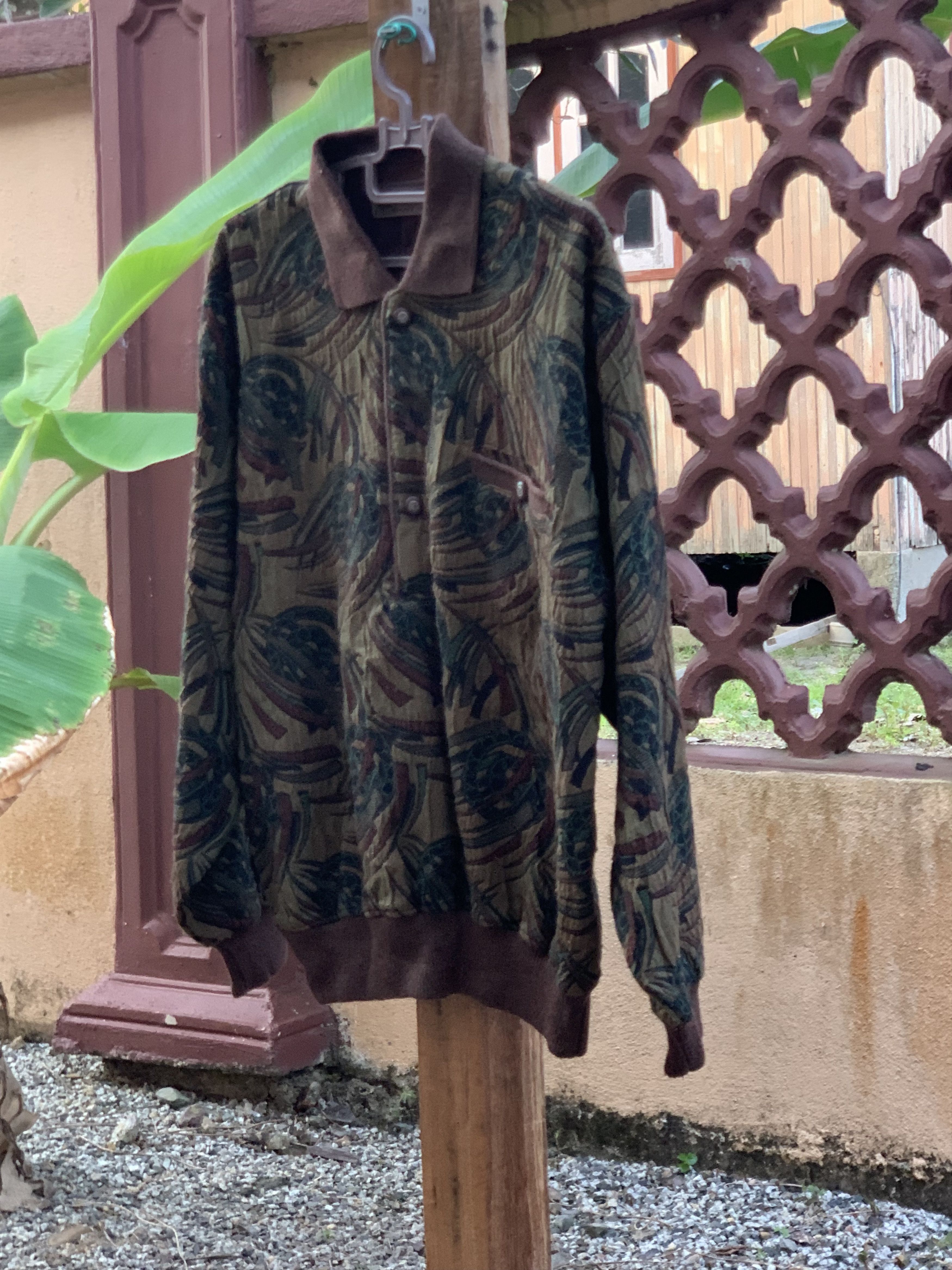 Japanese Brand Zealzip Vintage Rare Button Up Sweatshirt Size US M / EU 48-50 / 2 - 4 Thumbnail