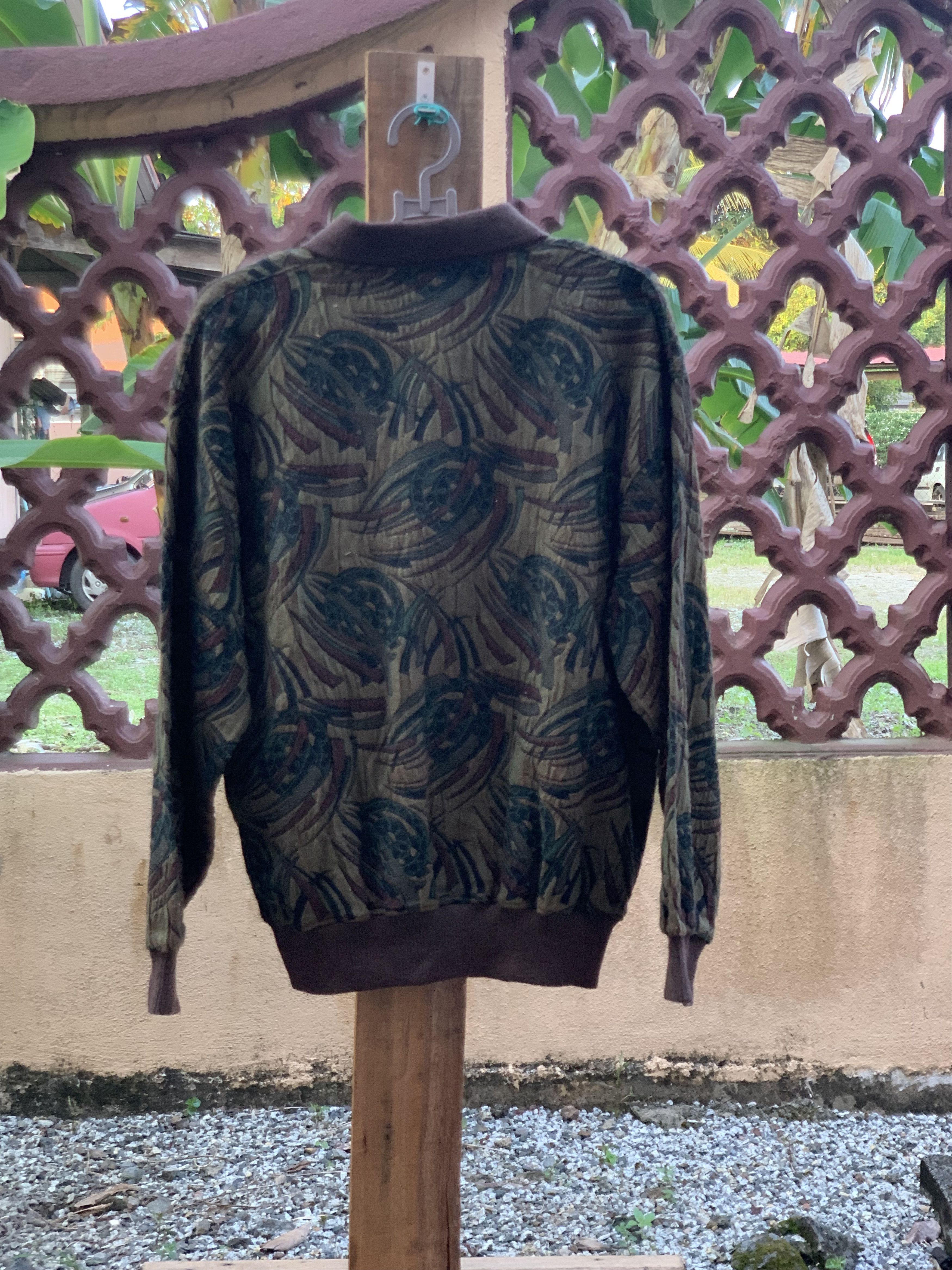 Japanese Brand Zealzip Vintage Rare Button Up Sweatshirt Size US M / EU 48-50 / 2 - 8 Thumbnail