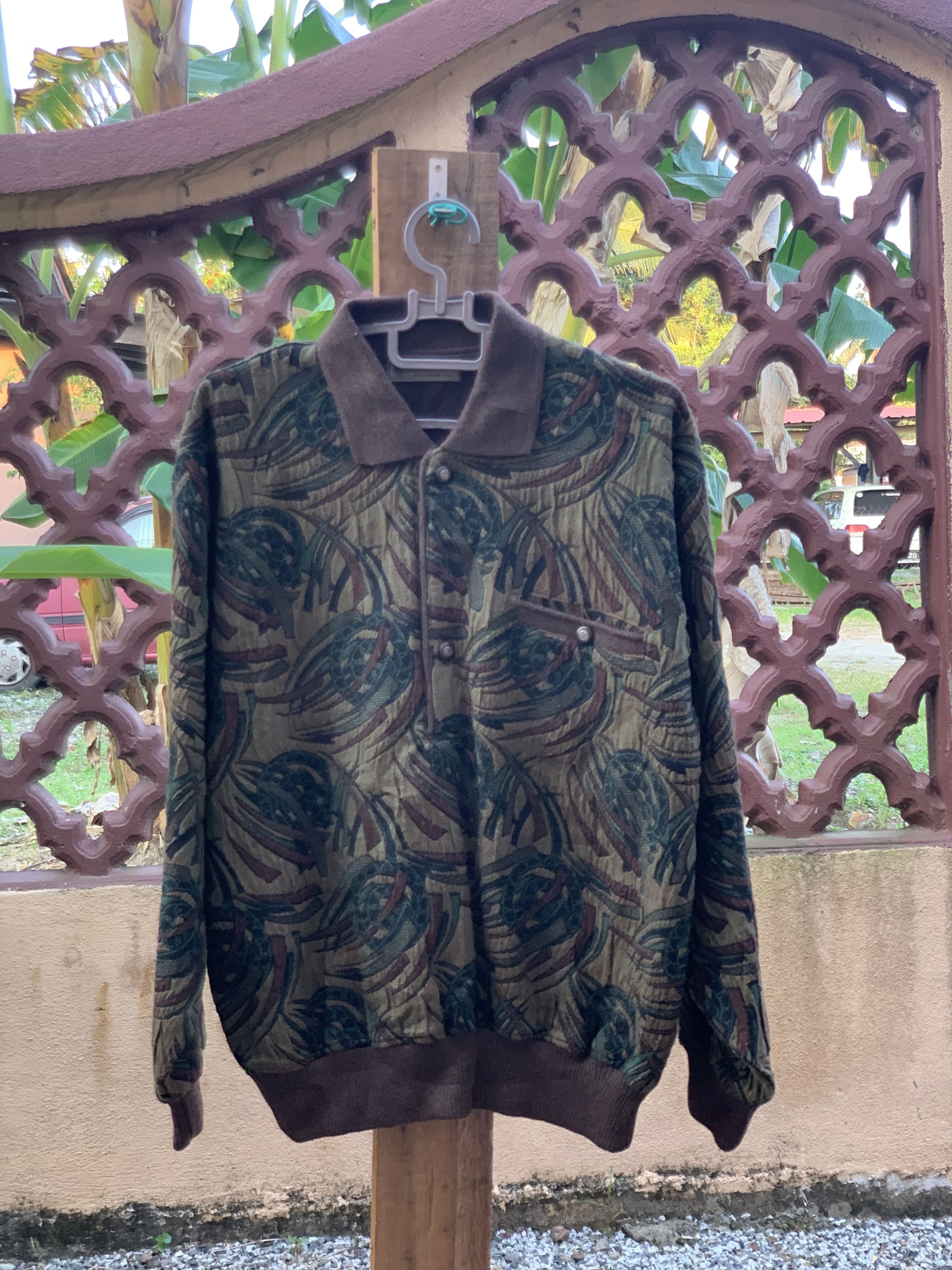 Japanese Brand Zealzip Vintage Rare Button Up Sweatshirt Size US M / EU 48-50 / 2 - 2 Thumbnail