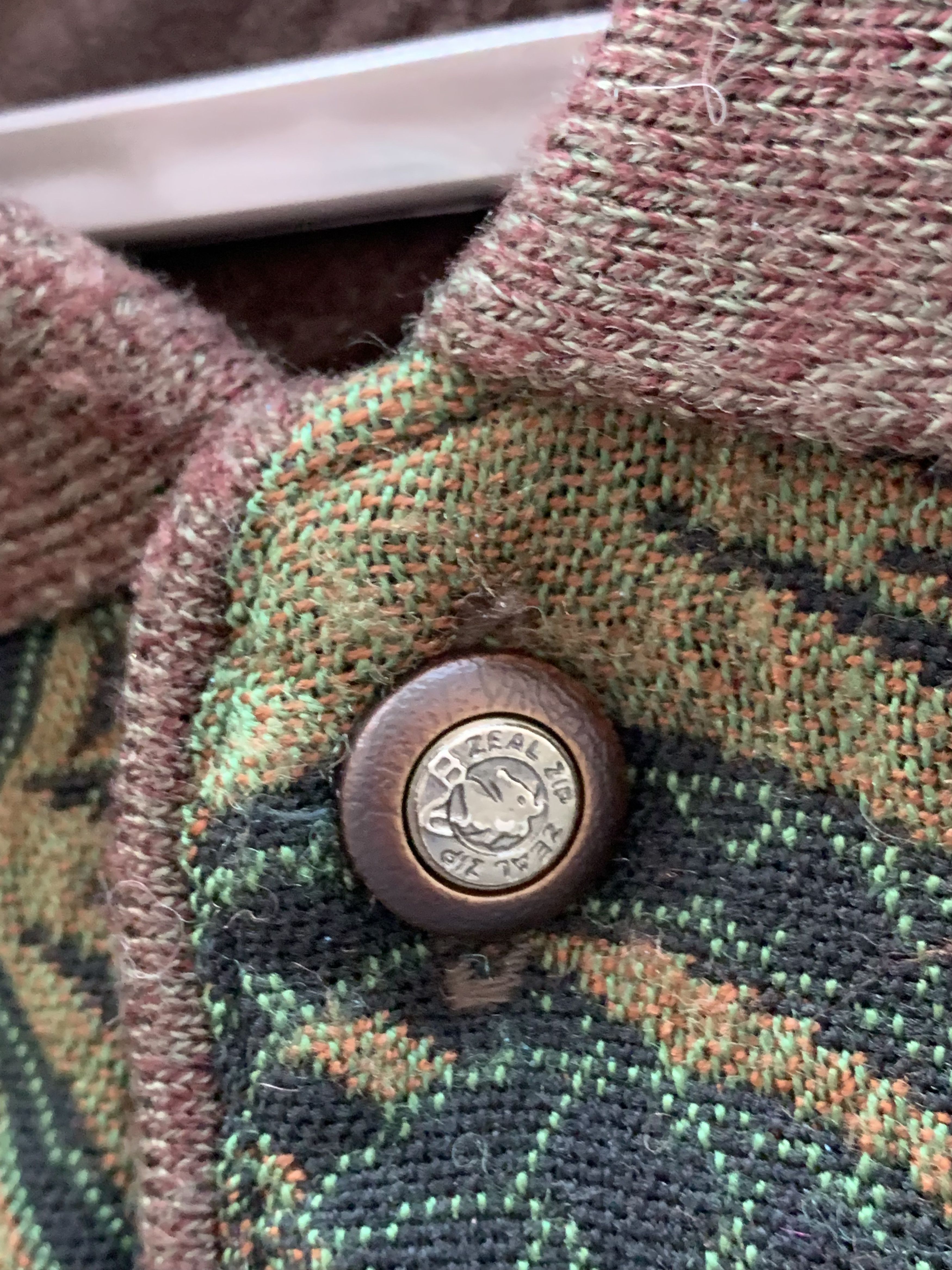 Japanese Brand Zealzip Vintage Rare Button Up Sweatshirt Size US M / EU 48-50 / 2 - 6 Thumbnail