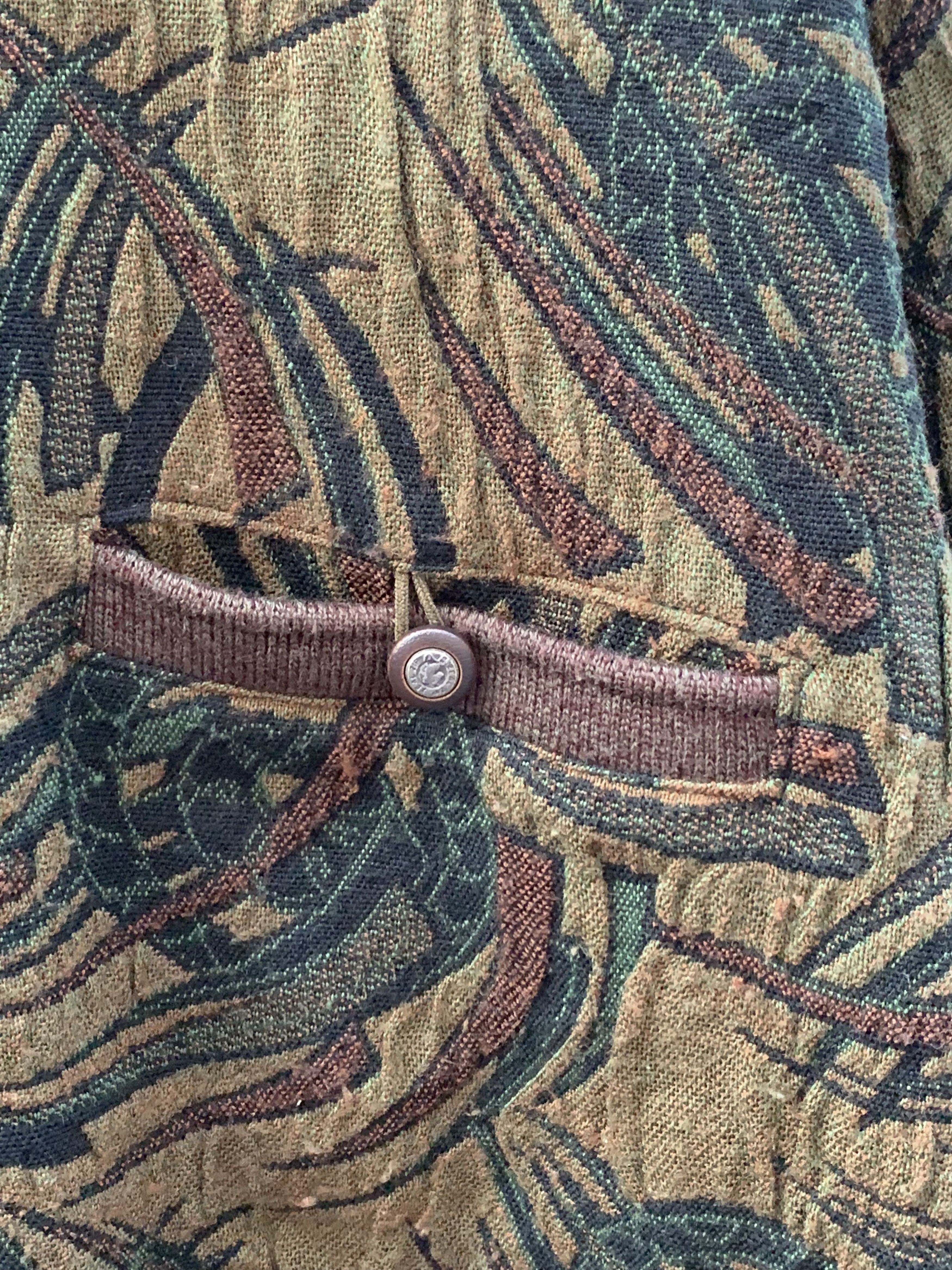 Japanese Brand Zealzip Vintage Rare Button Up Sweatshirt Size US M / EU 48-50 / 2 - 7 Thumbnail