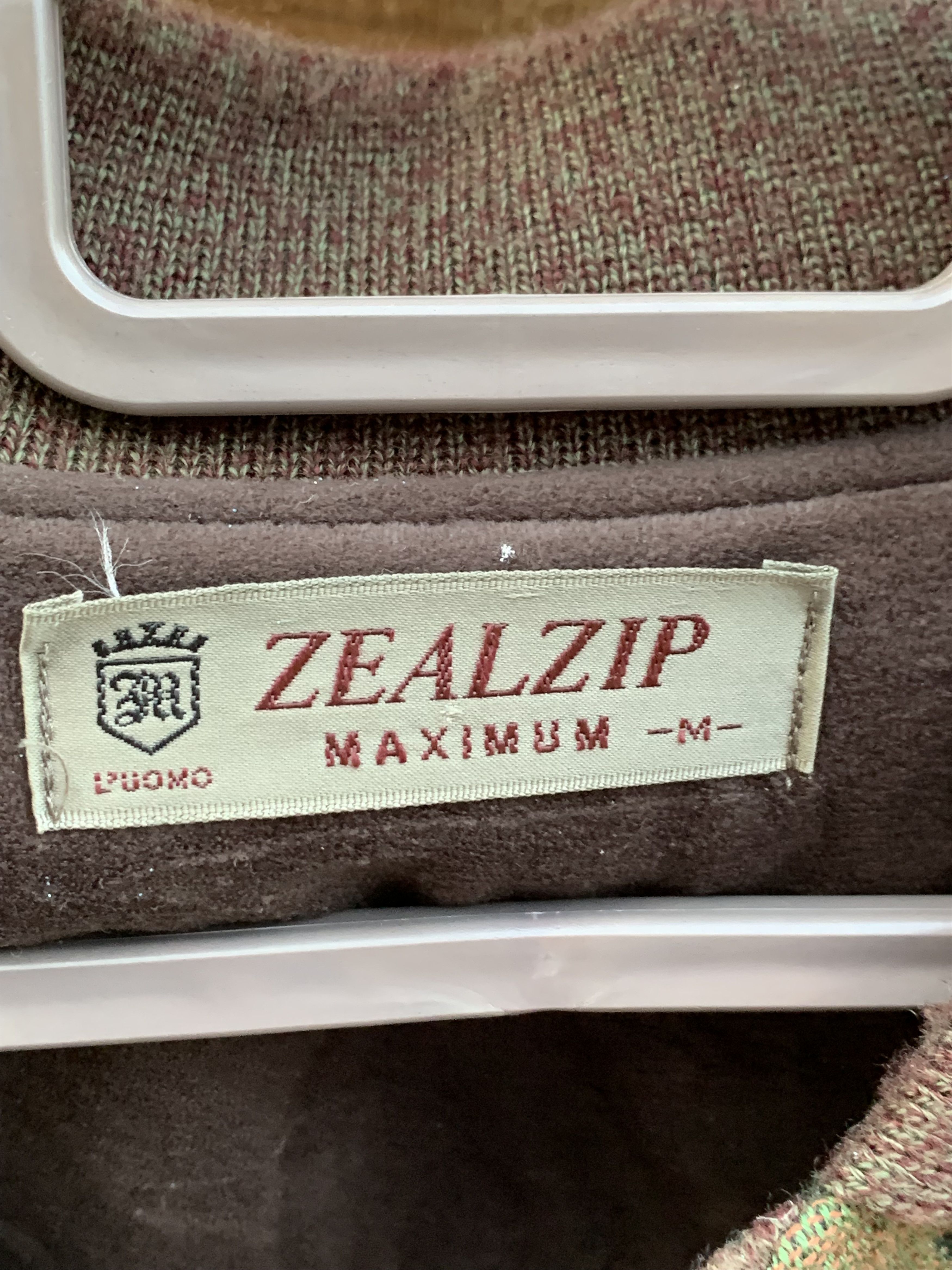 Japanese Brand Zealzip Vintage Rare Button Up Sweatshirt Size US M / EU 48-50 / 2 - 9 Thumbnail