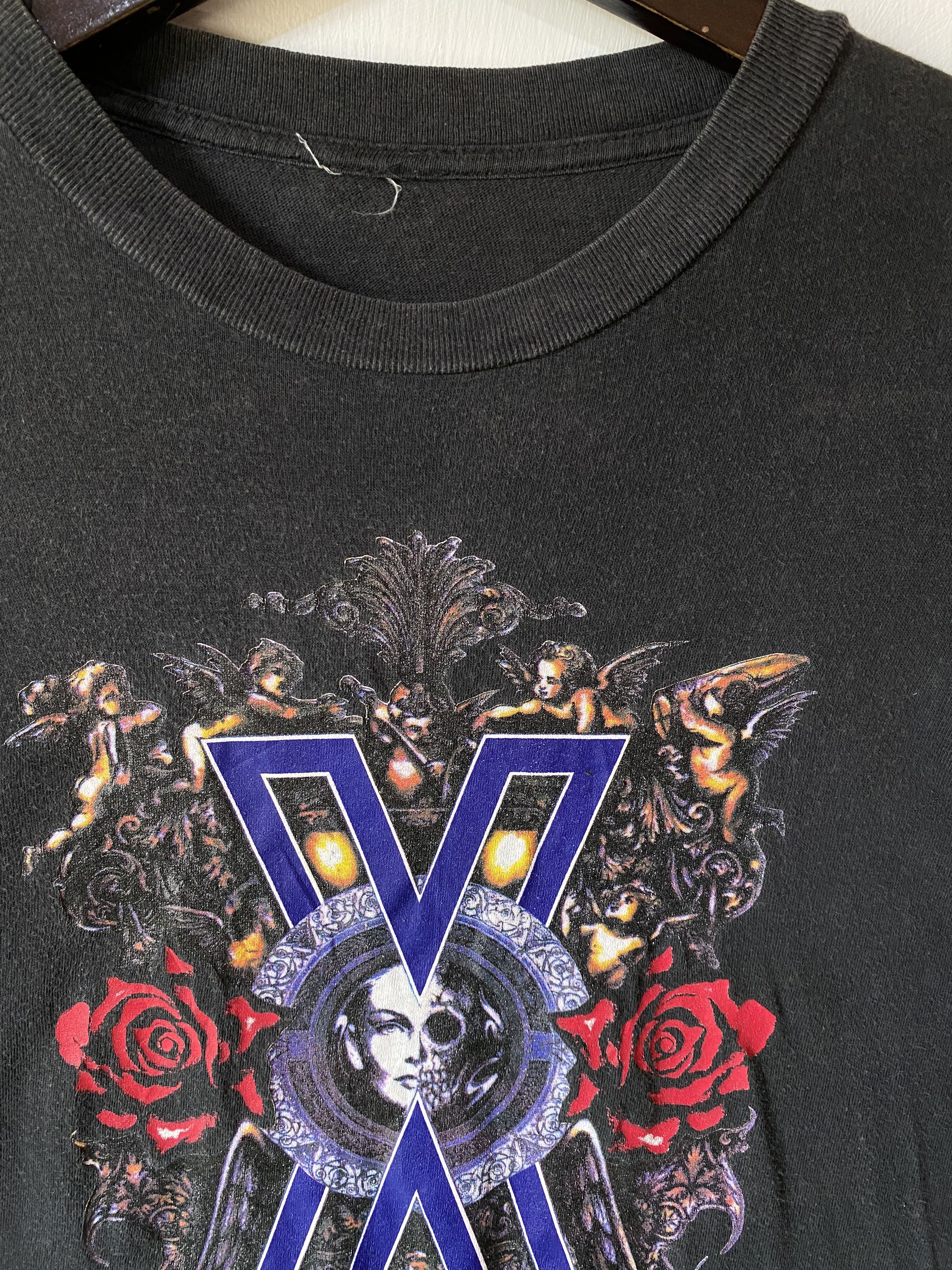 VINTAGE X Japan STAFF Japanese rock band tour 1991 shirt