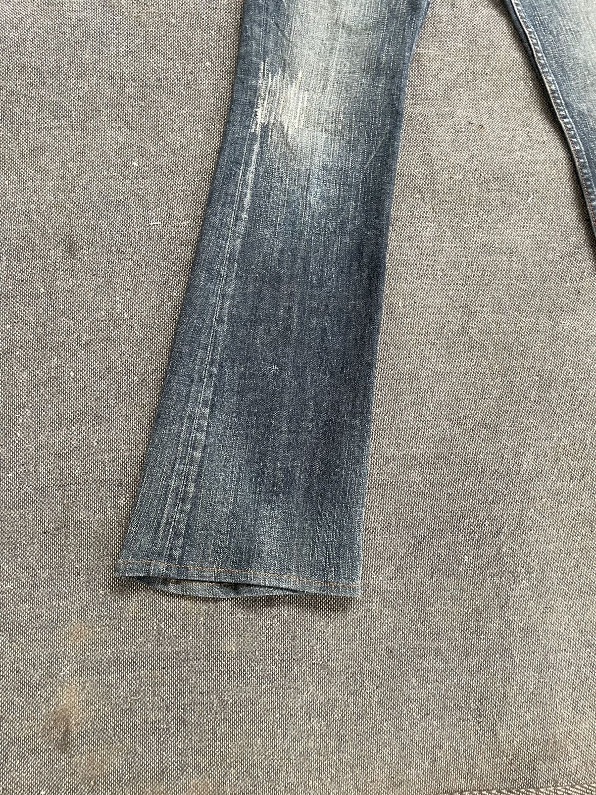 Flare Japanese Brand WOW Low Rise Jeans