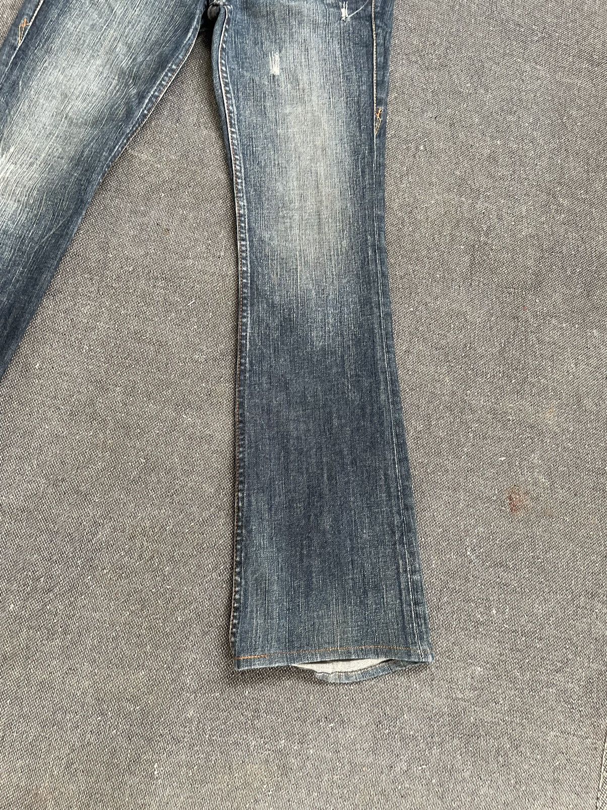 Flare Japanese Brand WOW Low Rise Jeans