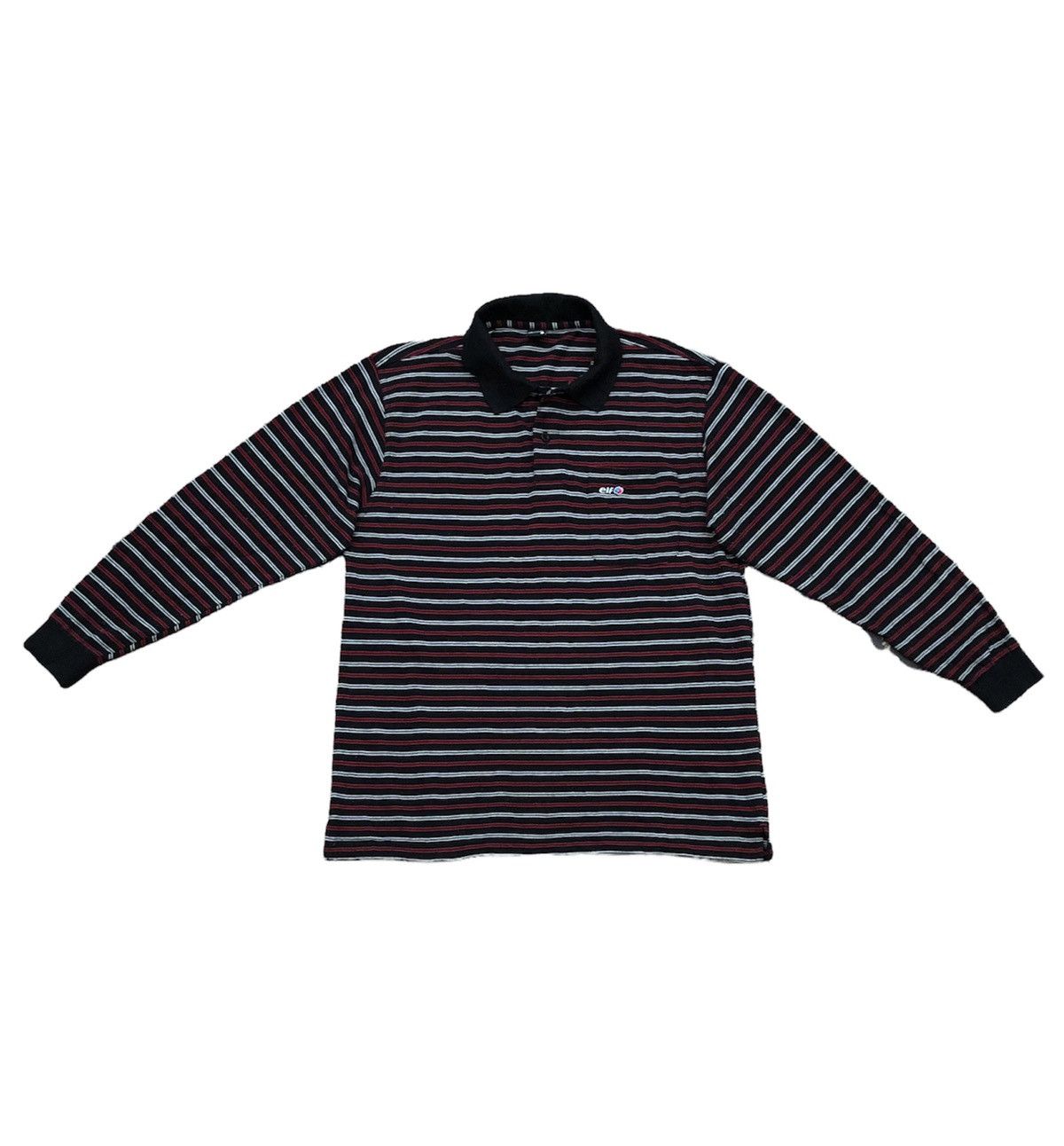 Japanese Brand × Vintage Vintage Elf Lubrifiants Long Sleeve Tee Size US L / EU 52-54 / 3 - 1 Thumbnail