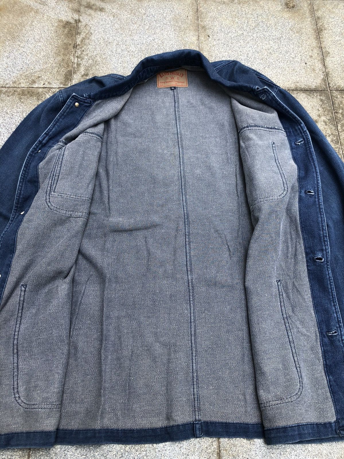 Vintage Vintage Elvis Presley Chore Jacket Size US XL / EU 56 / 4 - 7 Thumbnail