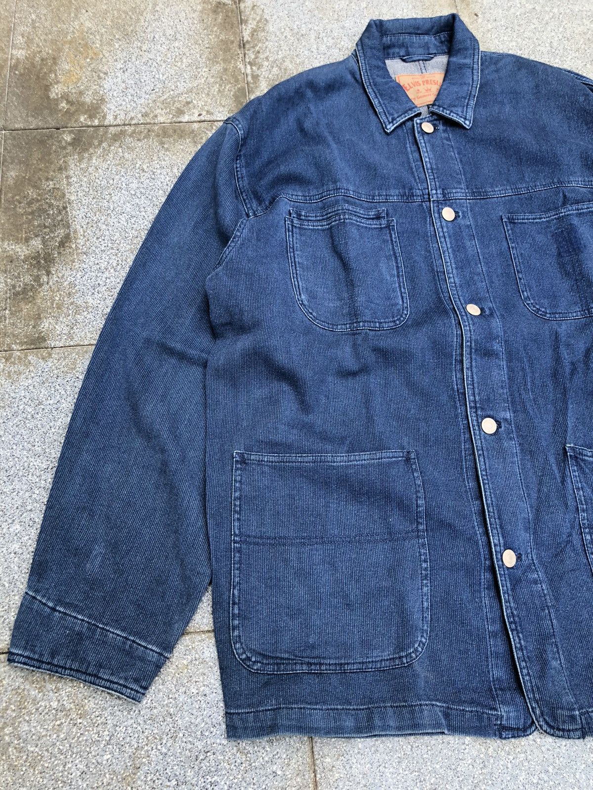 Vintage Vintage Elvis Presley Chore Jacket Size US XL / EU 56 / 4 - 3 Thumbnail
