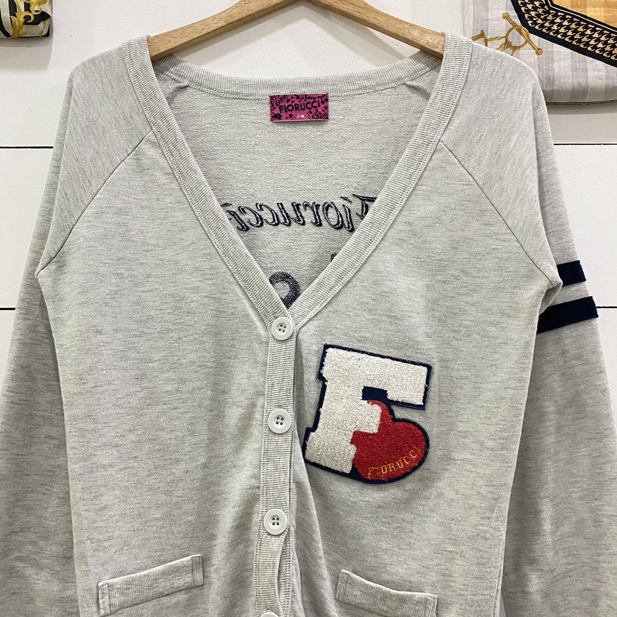 Fiorucci × Japanese Brand Fiorucci Patchwork Cardigan Hysteric Glamour Style Size US XS / EU 42 / 0 - 2 Thumbnail