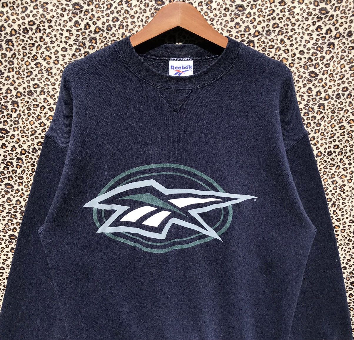 Reebok × Vintage Vintage 90s Reebok Sweatshirt Reebok Sportswear. Size US L / EU 52-54 / 3 - 5 Thumbnail