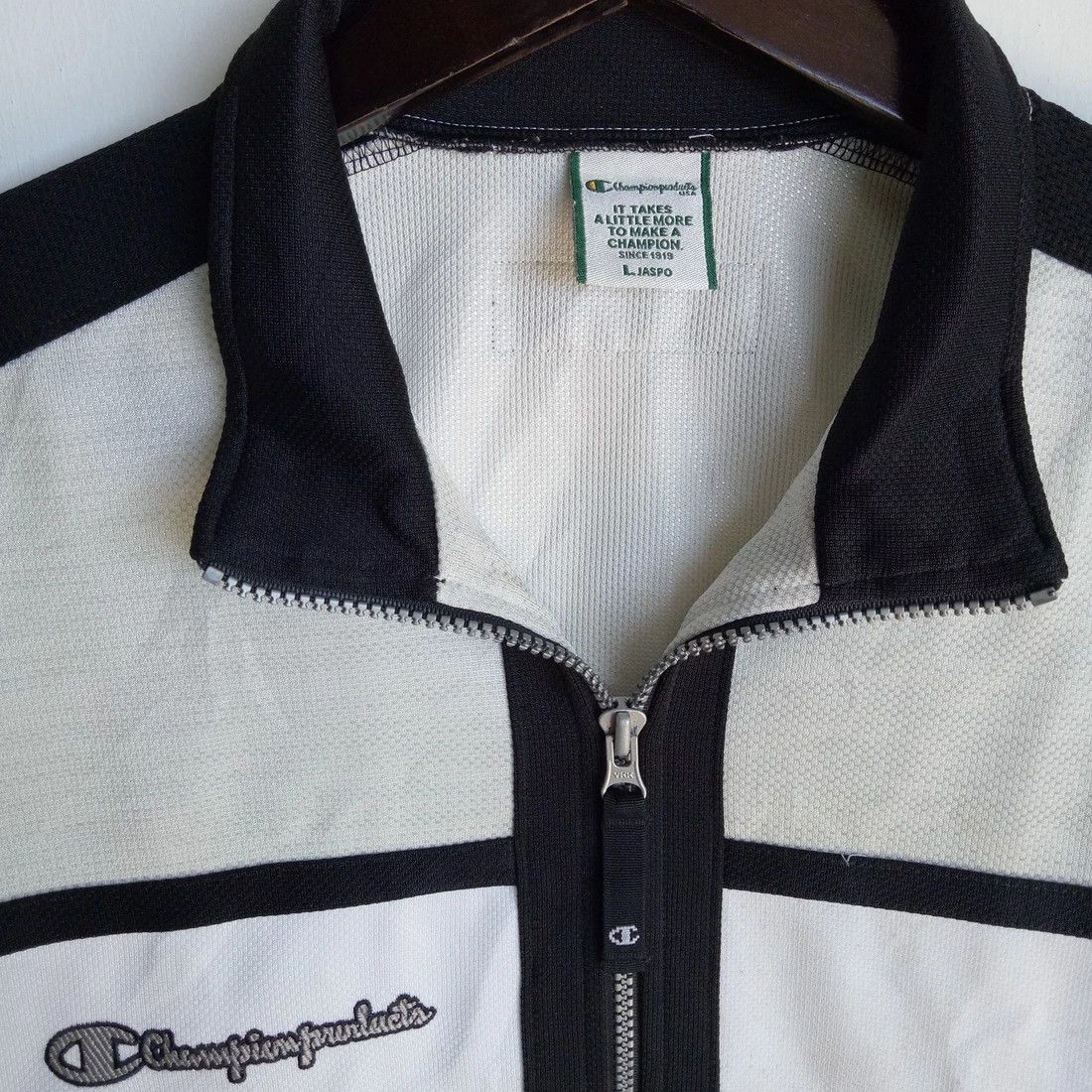 Champion × Vintage VINTAGE CHAMPION PRODUCTS Jacket hip hop Rap Japan sweater Size US L / EU 52-54 / 3 - 3 Thumbnail