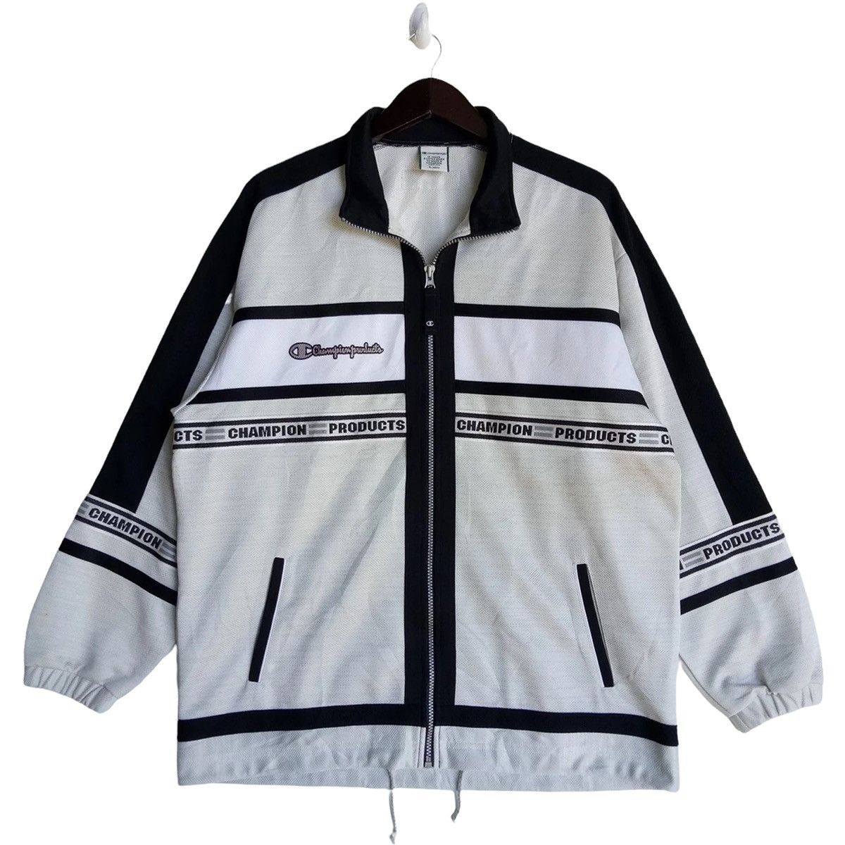 Champion × Vintage VINTAGE CHAMPION PRODUCTS Jacket hip hop Rap Japan sweater Size US L / EU 52-54 / 3 - 1 Thumbnail