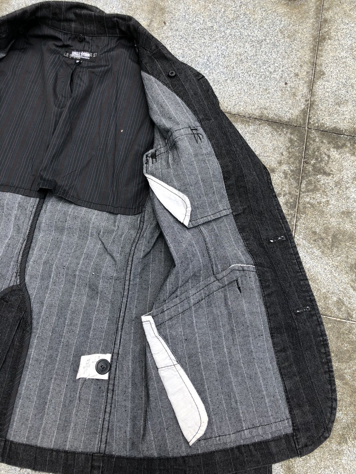 Japanese Brand × Seditionaries Jungle Storm stripes work jacket Size US M / EU 48-50 / 2 - 6 Thumbnail
