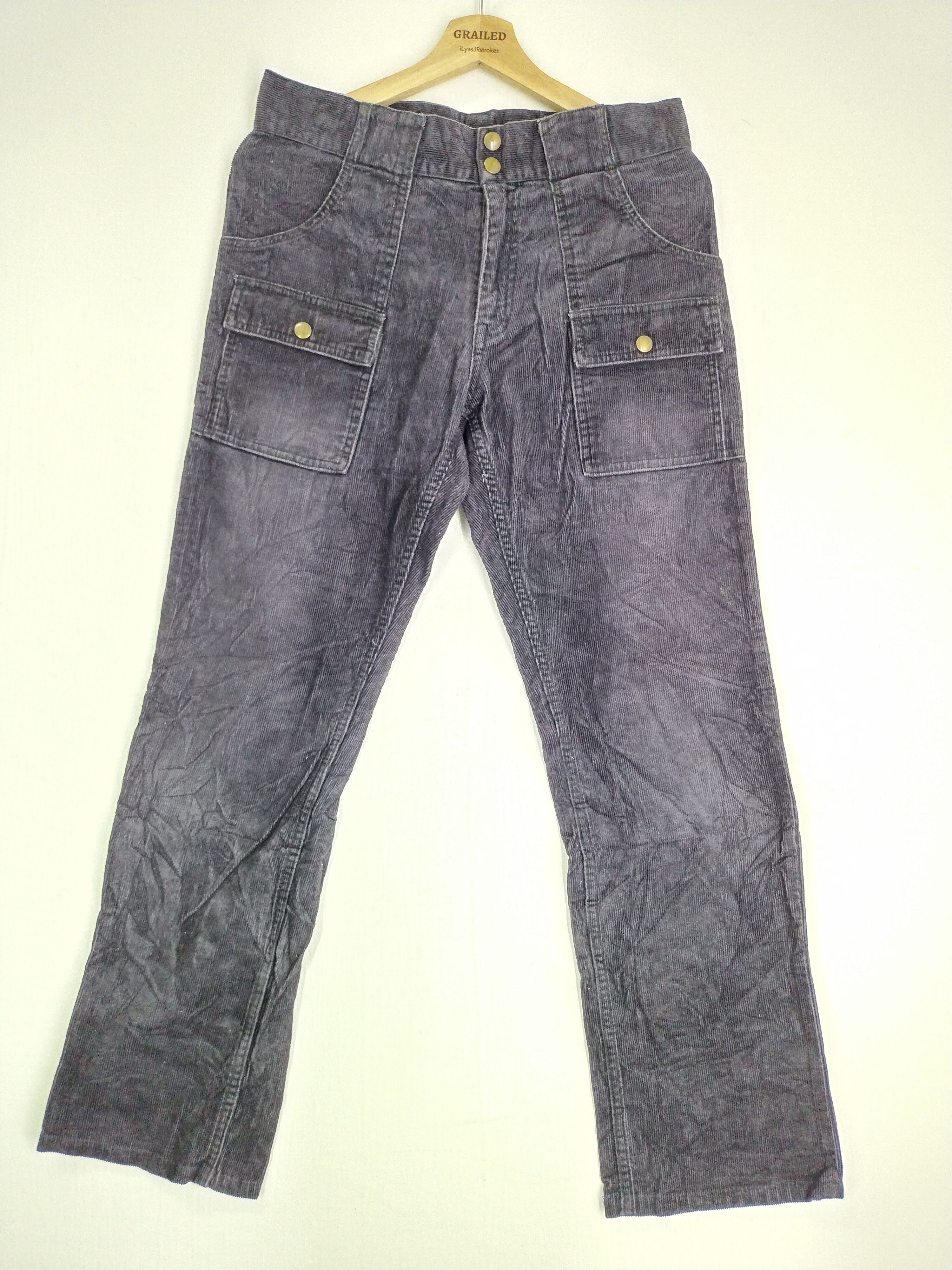 If Six Was Nine × United Arrows VINTAGE UNITEDS ARROW BLUE LABEL BUSH PANTS JEANS Size US 31 - 1 Thumbnail