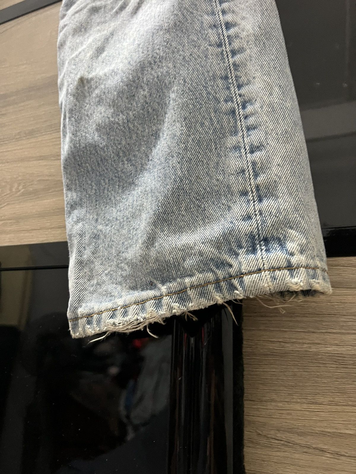 Levi's Vintage Clothing Levis 501 xx USA vintage 90s distressed rugged nice Size US 32 / EU 48 - 6 Thumbnail