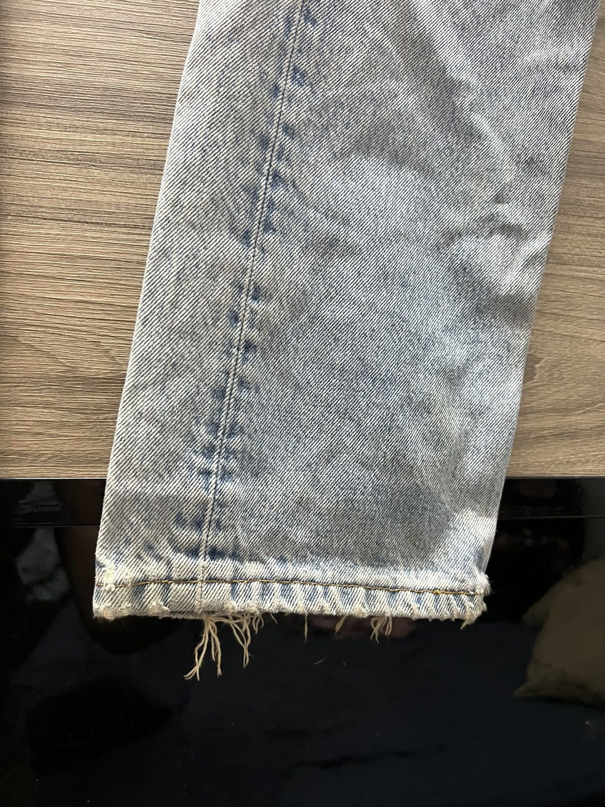 Levi's Vintage Clothing Levis 501 xx USA vintage 90s distressed rugged nice Size US 32 / EU 48 - 5 Thumbnail