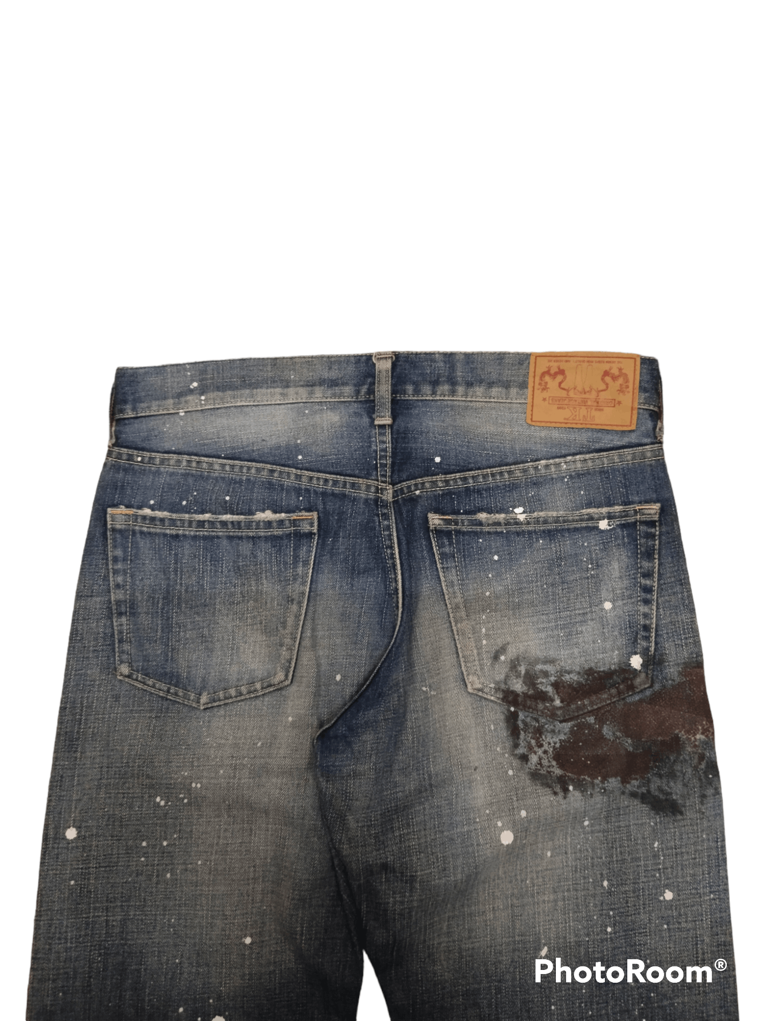 Art Comes First × Takeo Kikuchi SUPER SICK ART SPLATTER TAKEO KAKUCHI MADE IN JAPAN Size US 31 - 5 Thumbnail